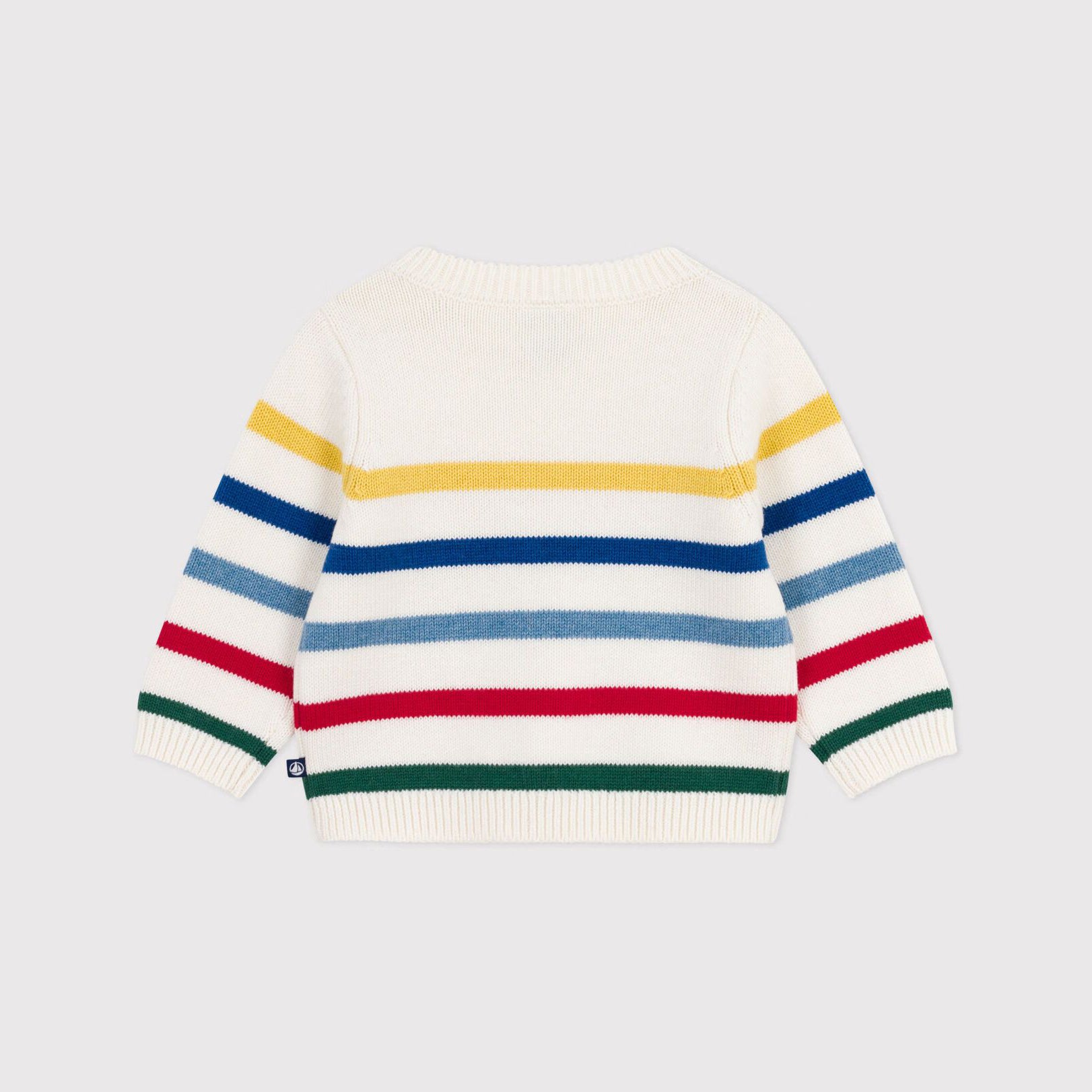 Baby Boys & Girls Multicolor Stripes Wool Sweater