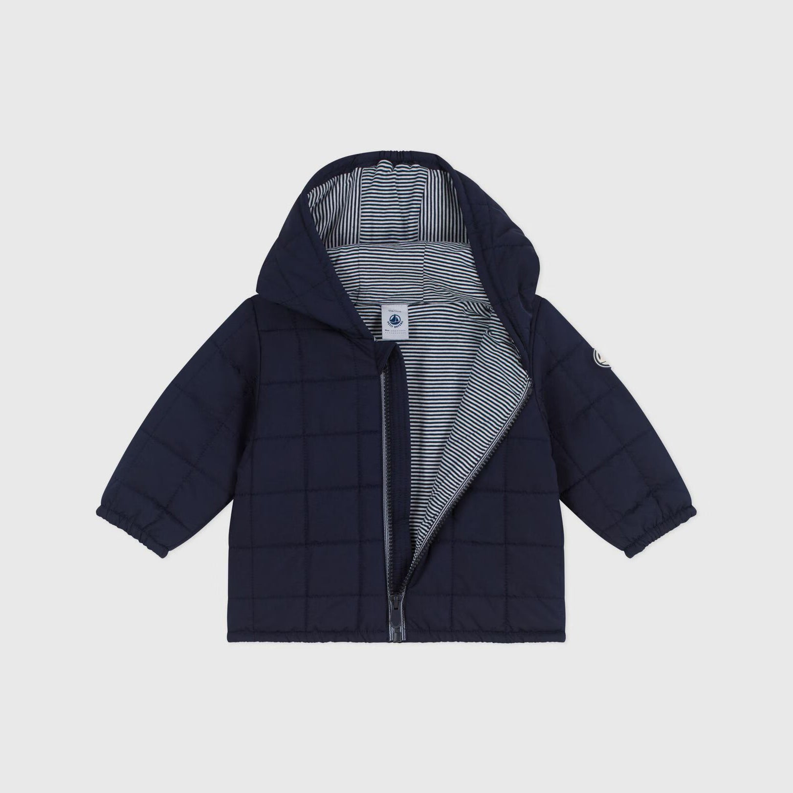 Baby Boys Navy Padded Jacket