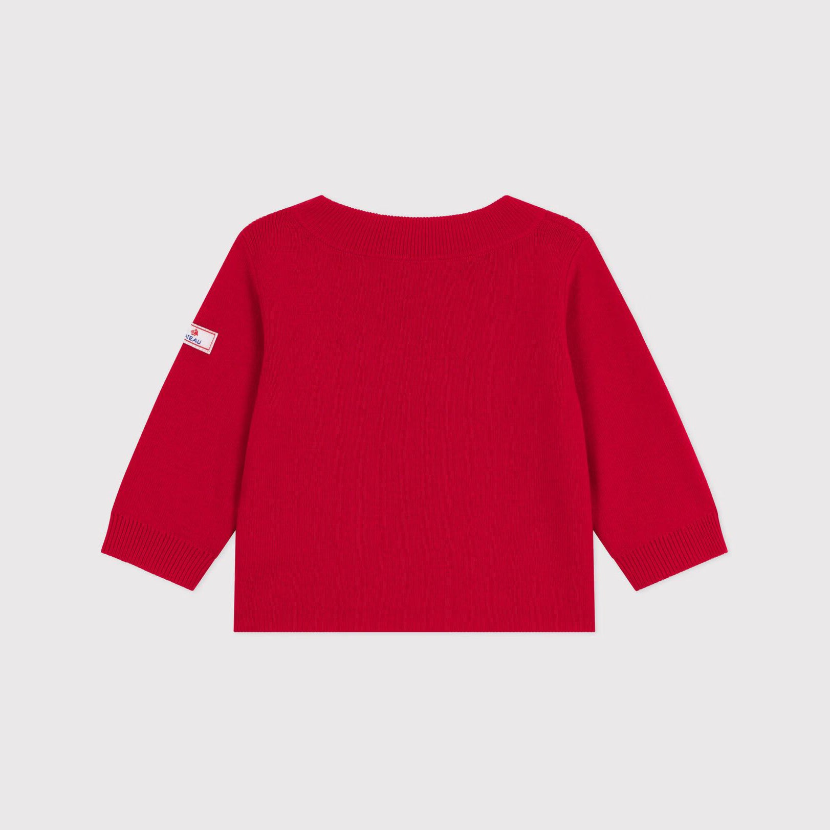Baby Boys & Girls Red Wool Sweater