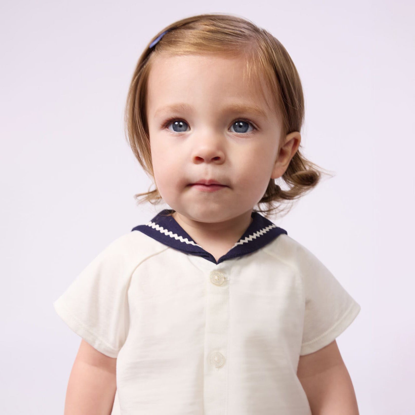 Baby Girls White Cotton Set