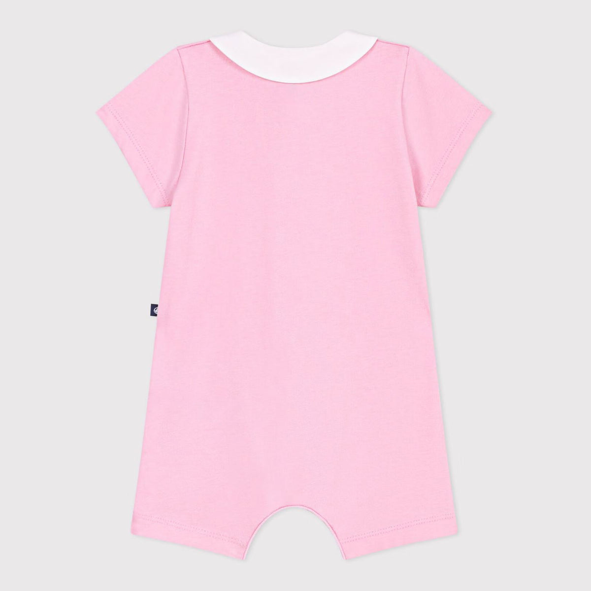 Baby Girls Pink Cotton Babysuit