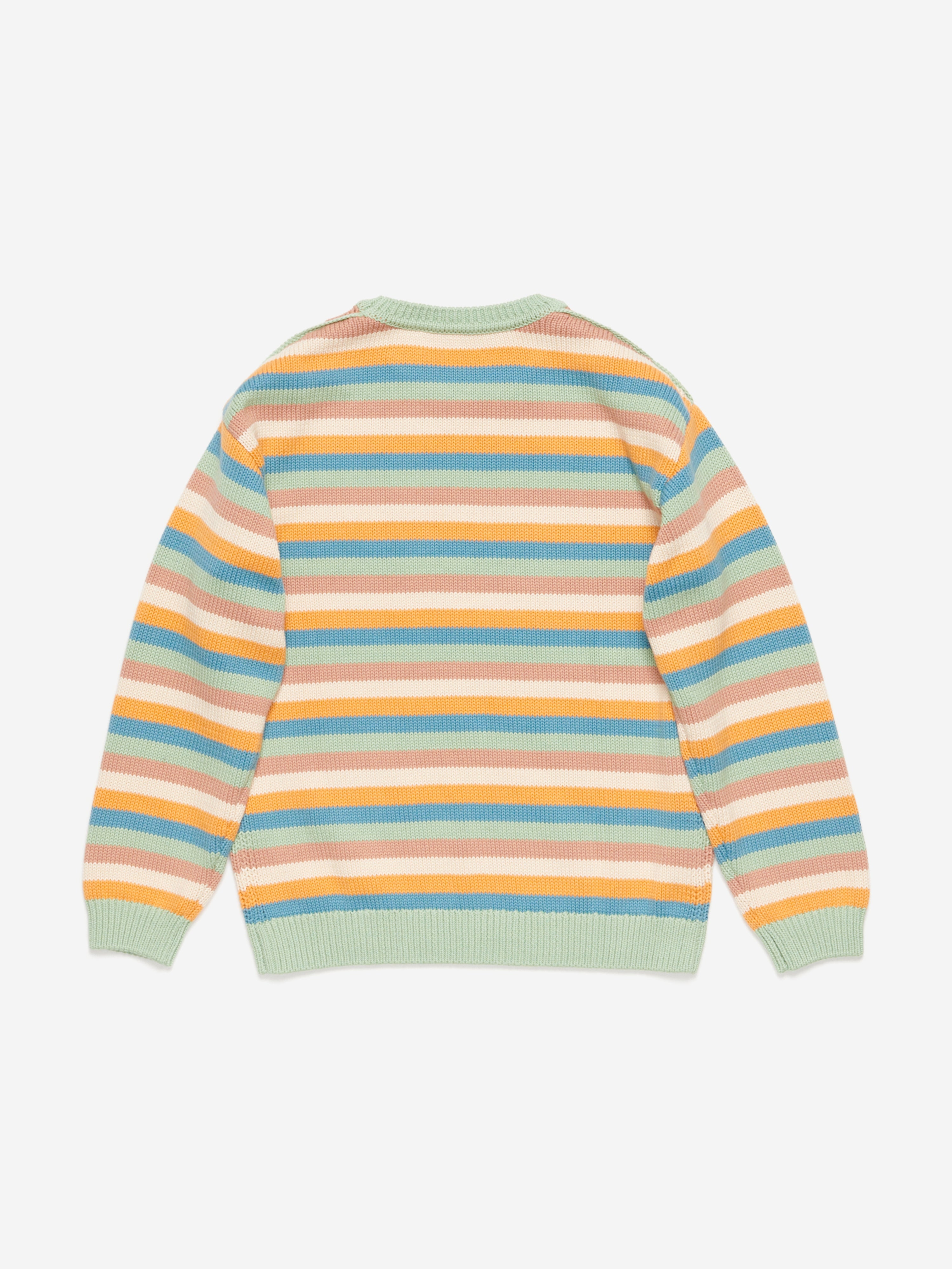 Kids Striped Knitted Jumper in Multicolour