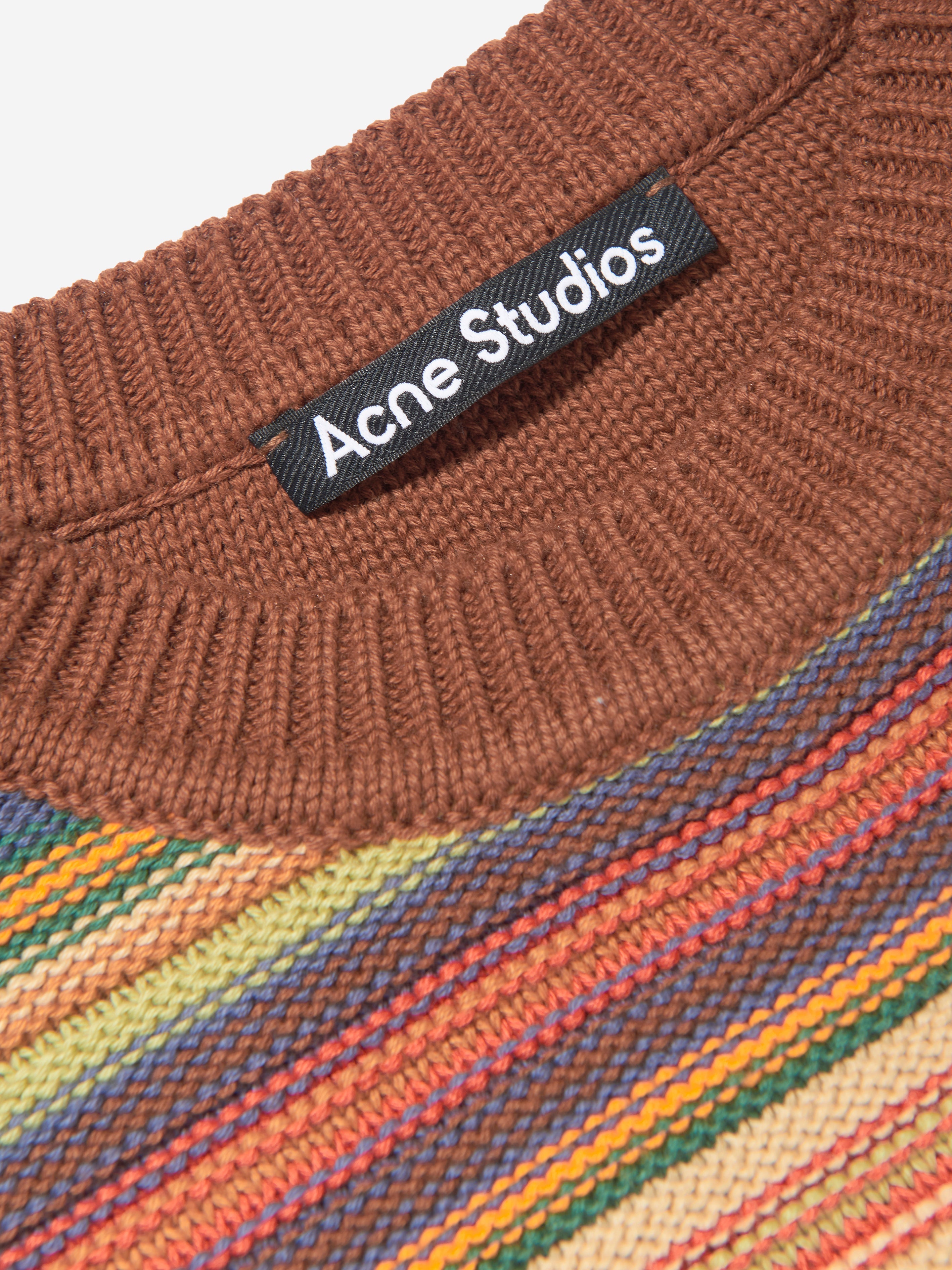 Kids Striped Jumper in Brown