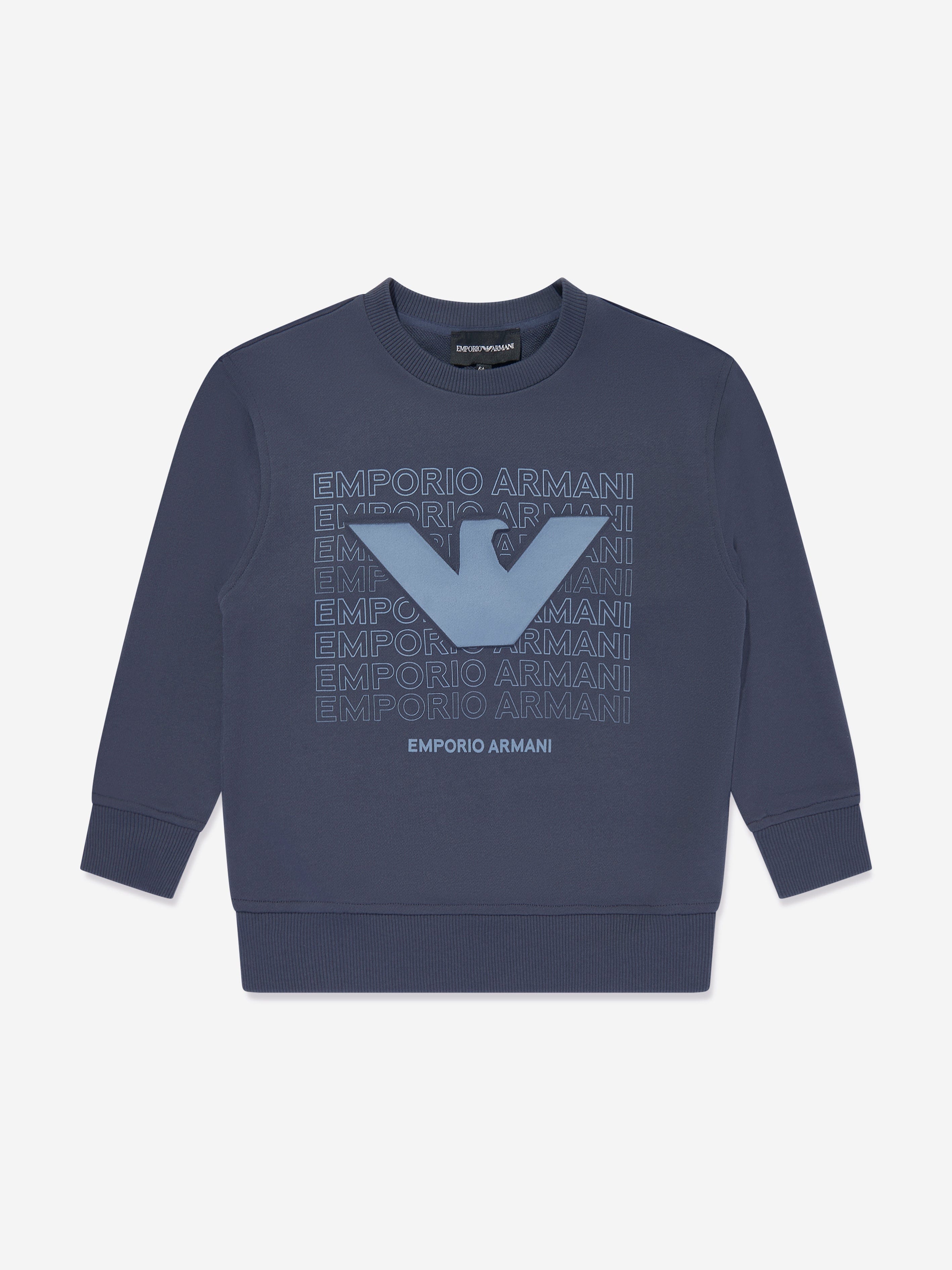 Boys Logo Sweatshirt in Blue
