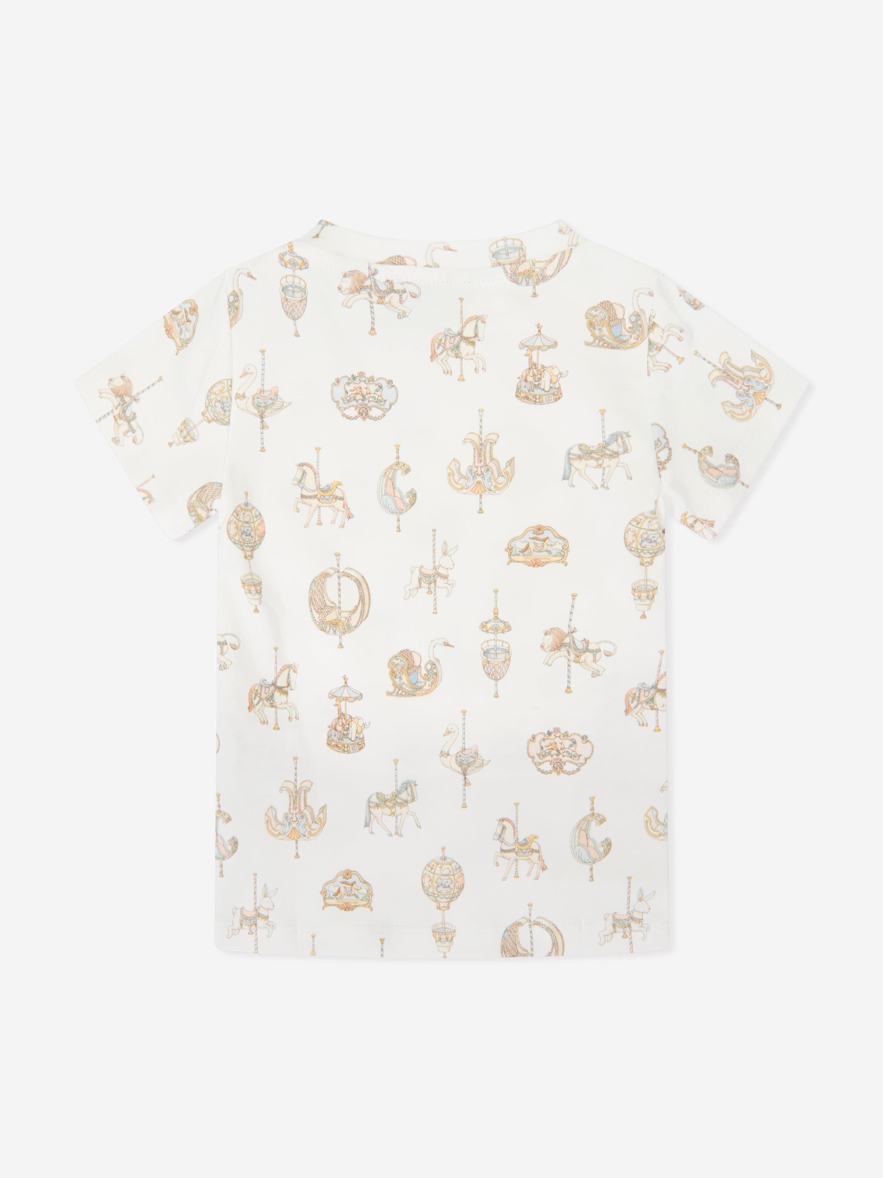 Atelier Choux Baby Carousel T-Shirt in White