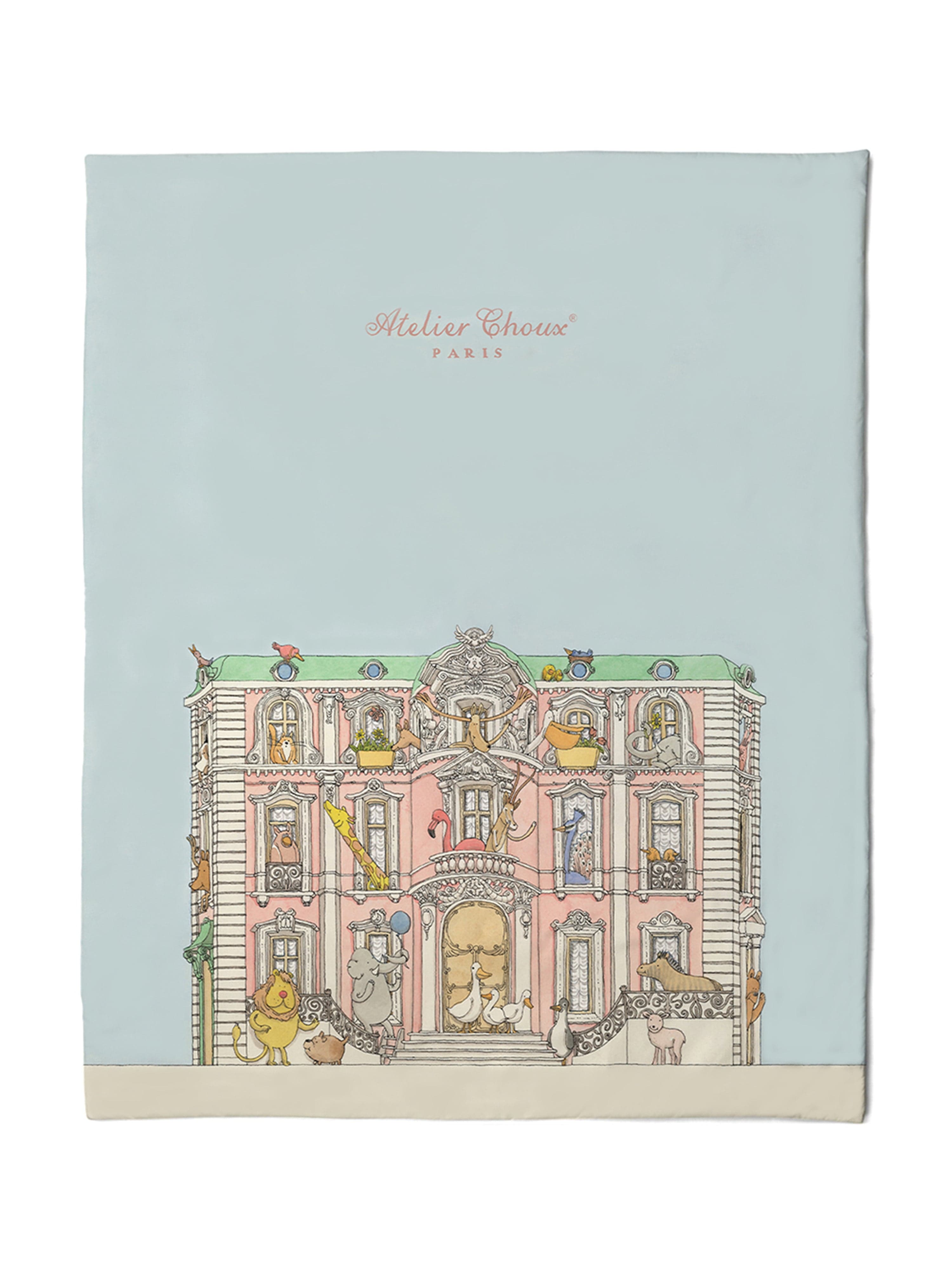 Atelier Choux Baby Girls Monceau / Carousel Quilt in Multicolour (100 × 130 cm)