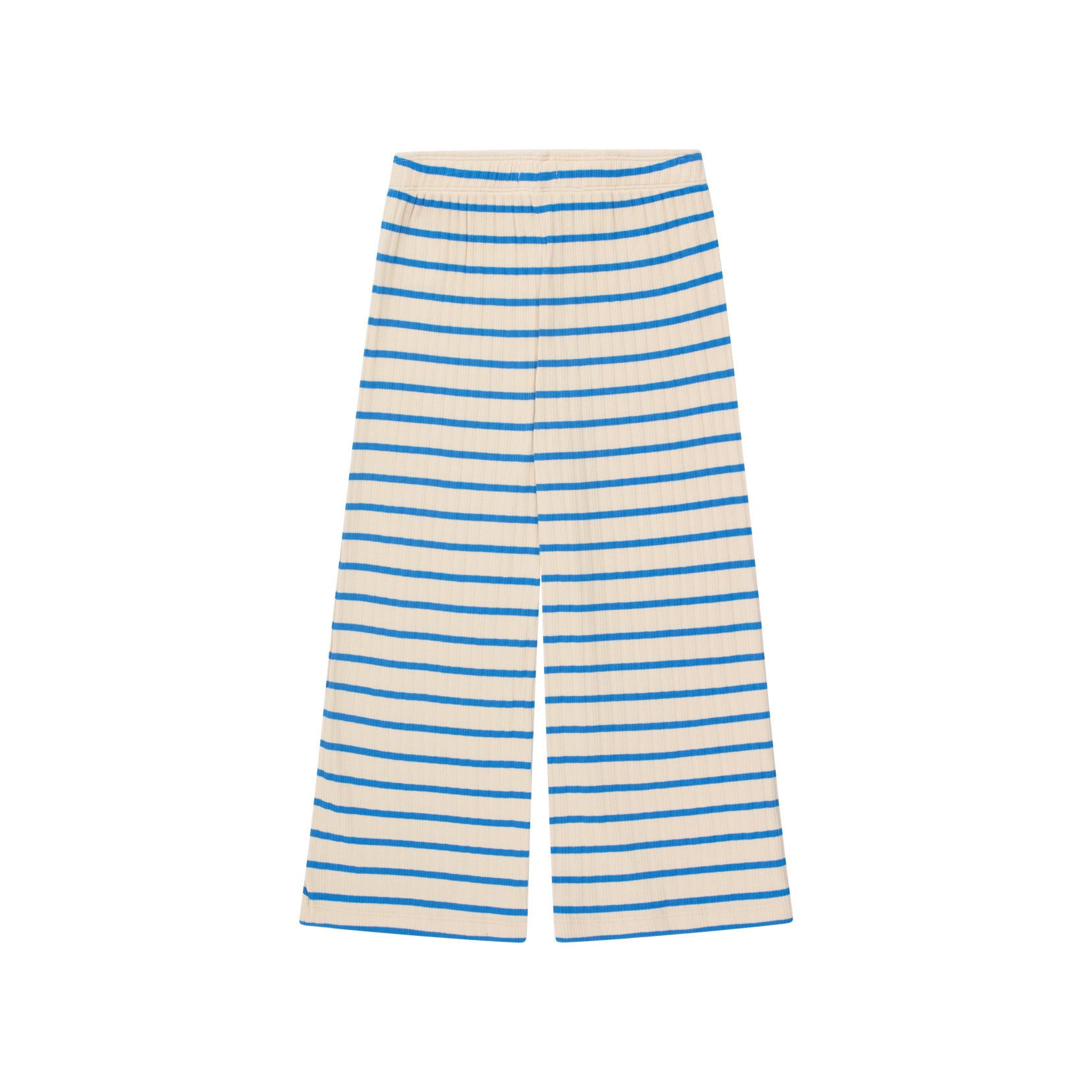 Boys & Girls Blue Stripes Cotton Trousers