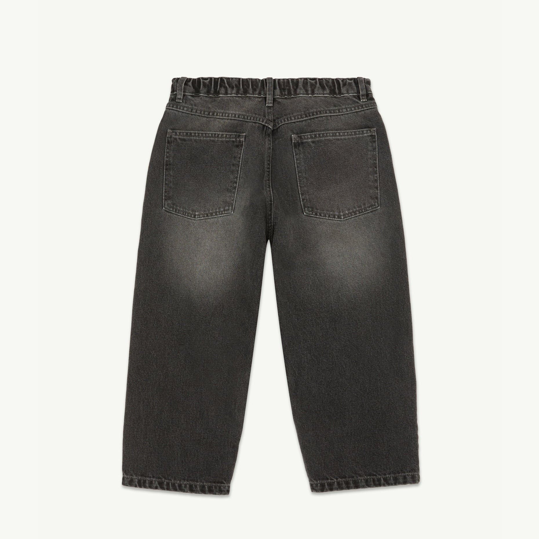 Boys & Girls Black Denim Trousers