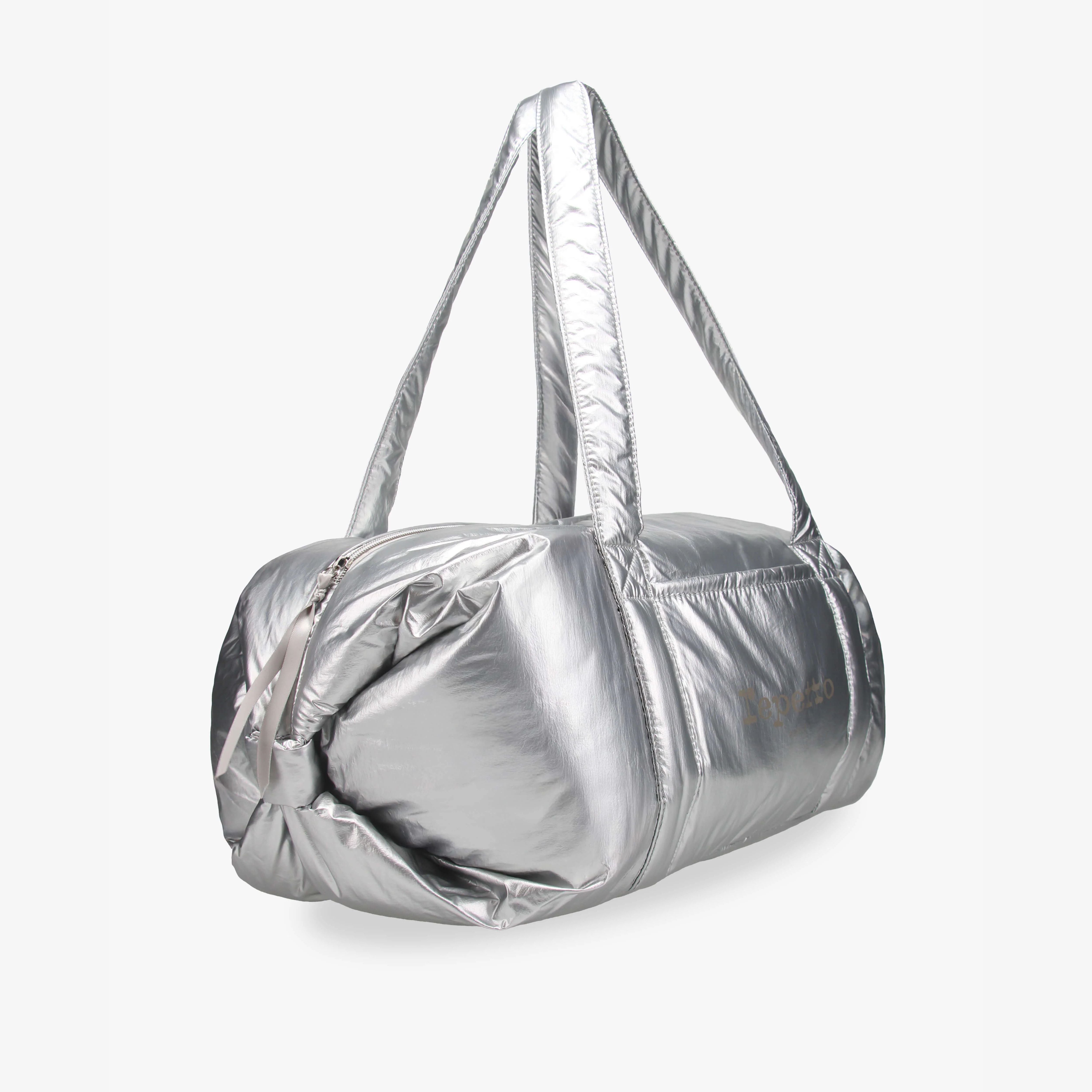 Girls Silver Ballet Bag(L:H24xW49xD25cm)