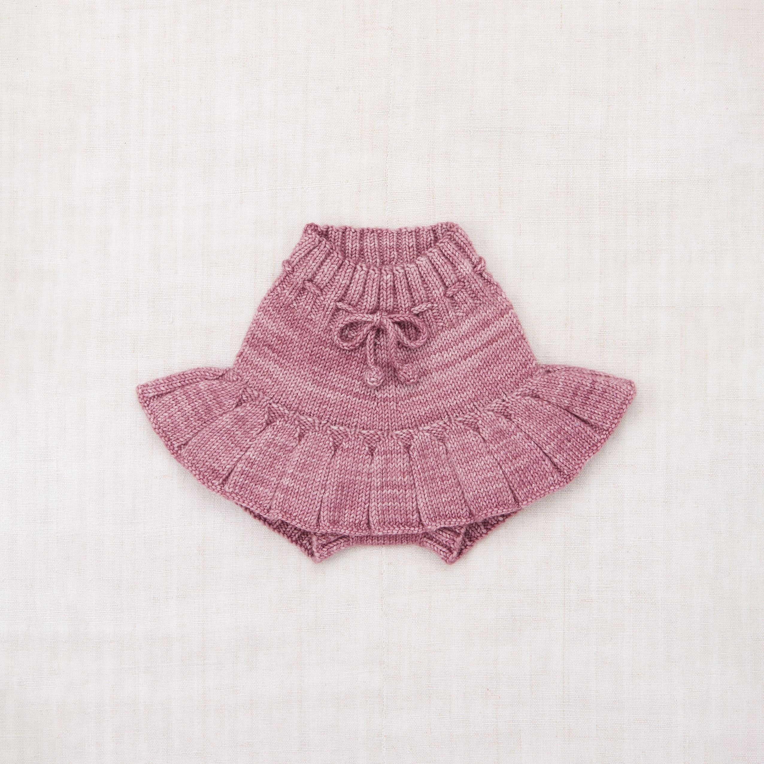 Baby Girls Pink Wool Skirt