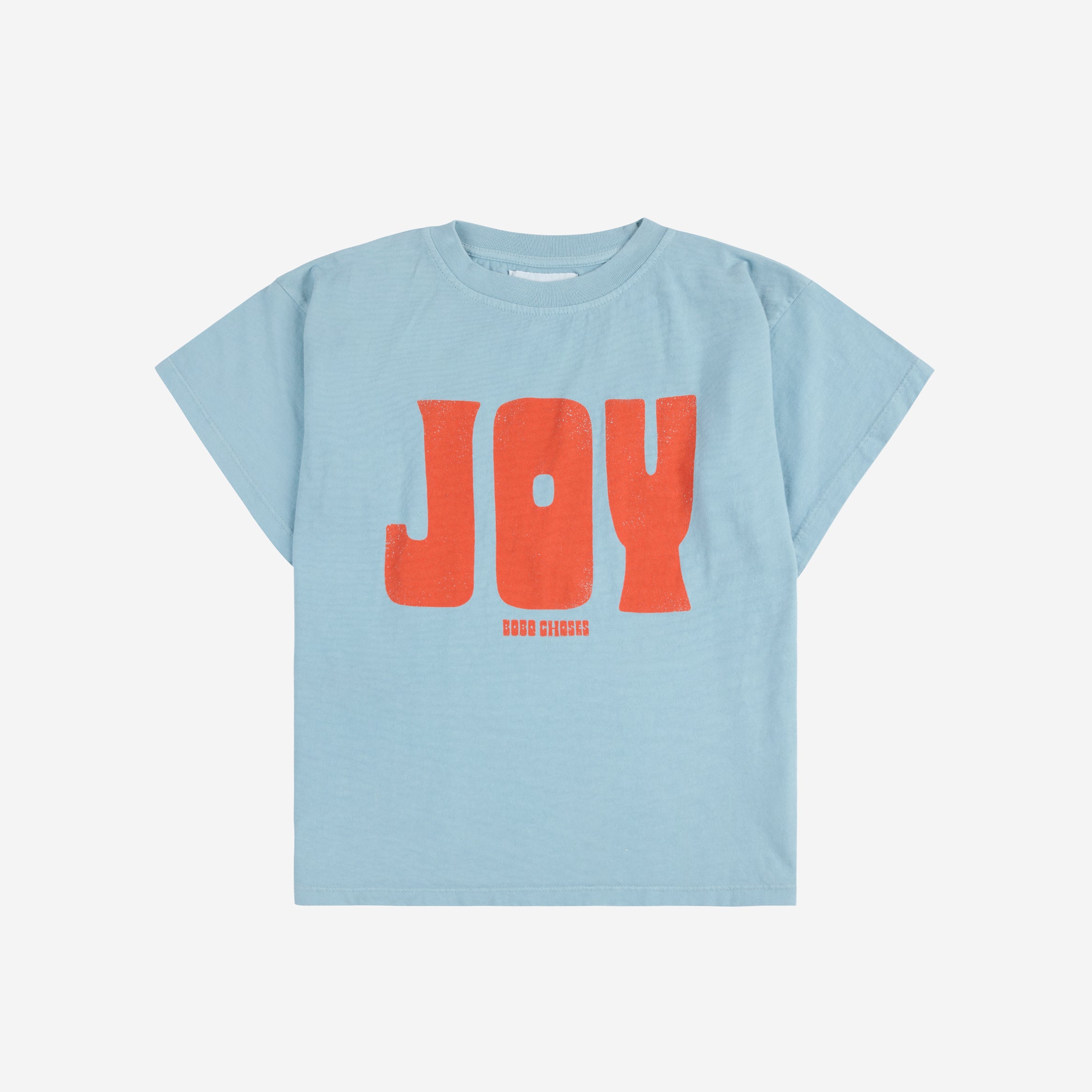 Boys & Girls Blue Printed Logo T-Shirt