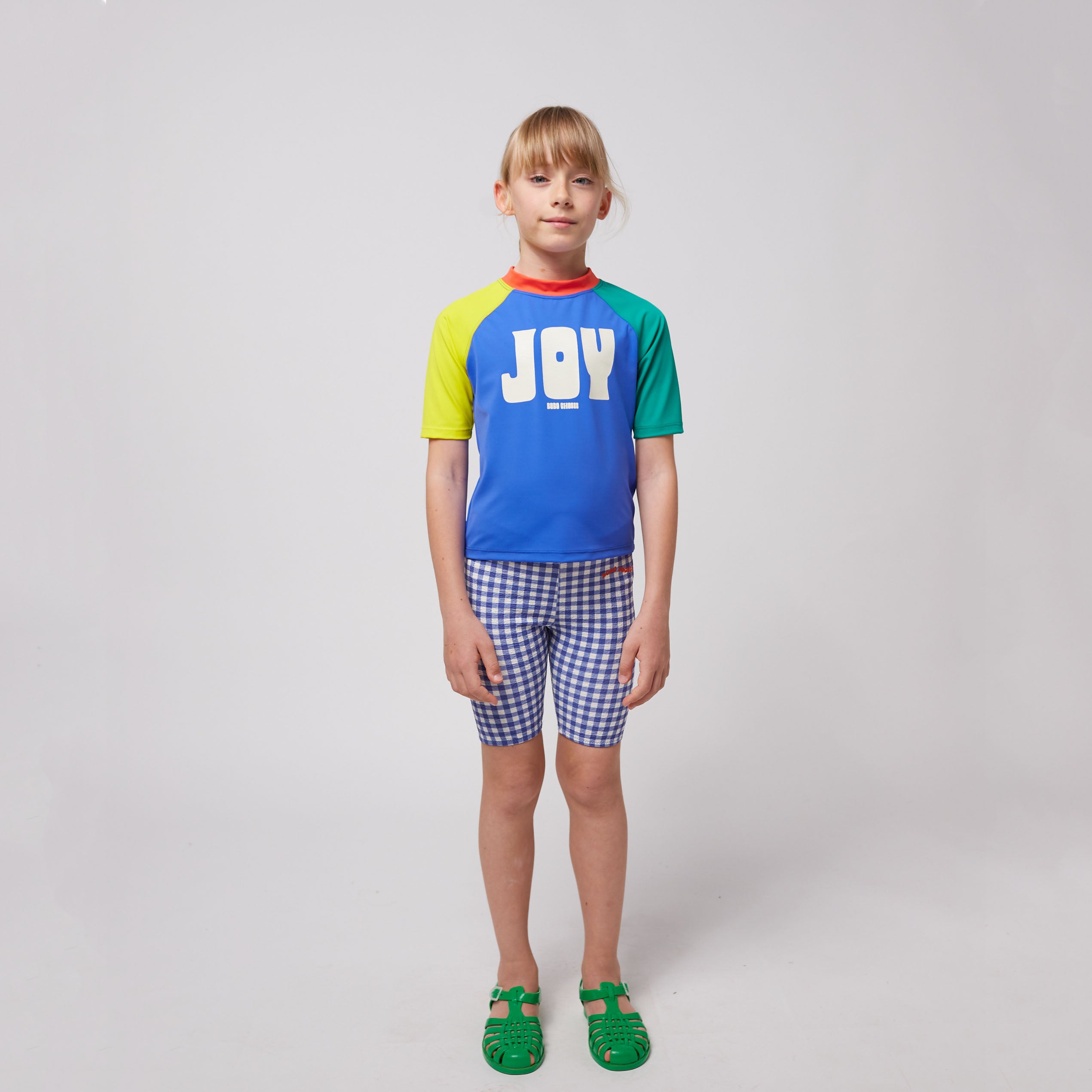 Boys & Girls Blue Logo Swim T-Shirt