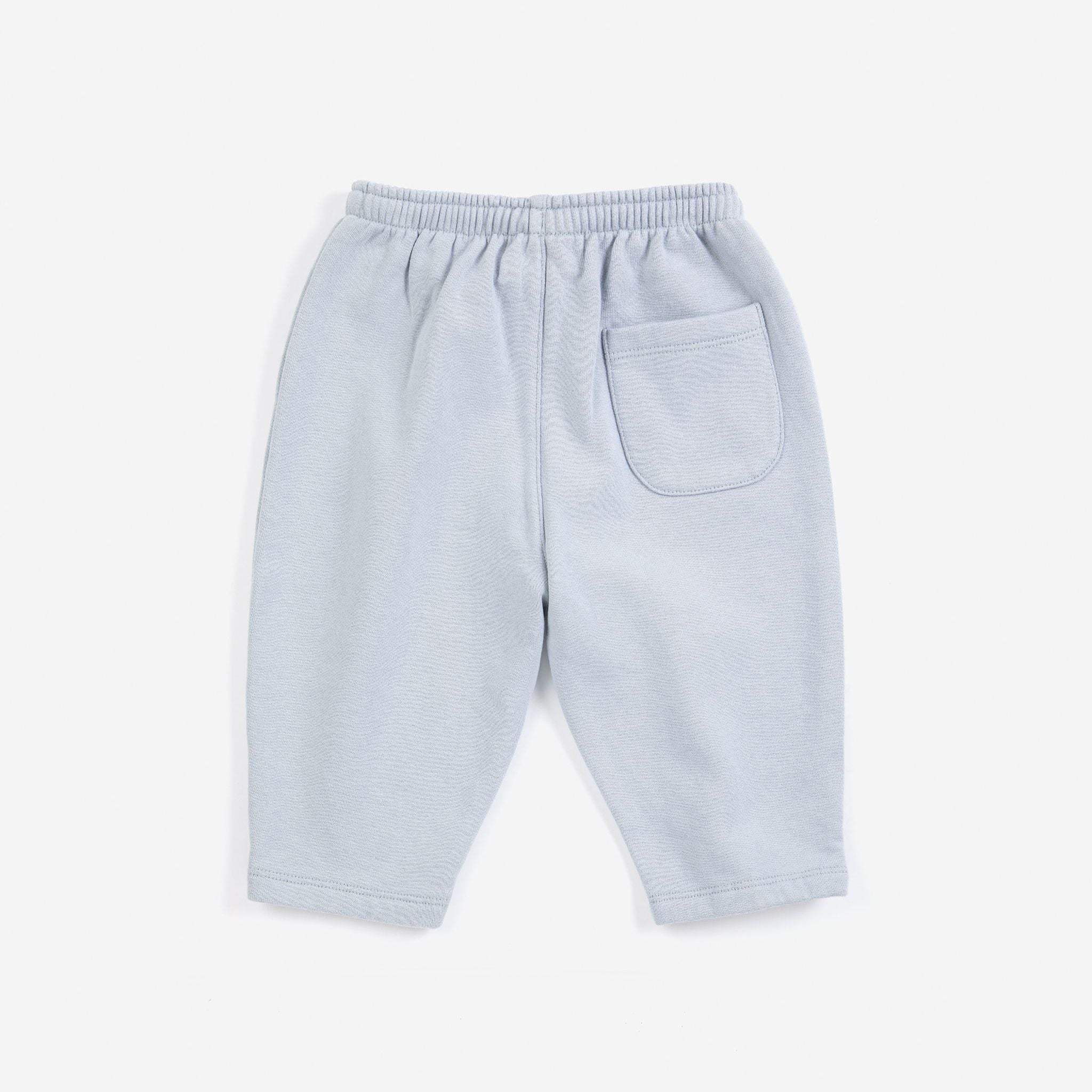 Baby Boys & Girls Light Blue Cotton Trousers