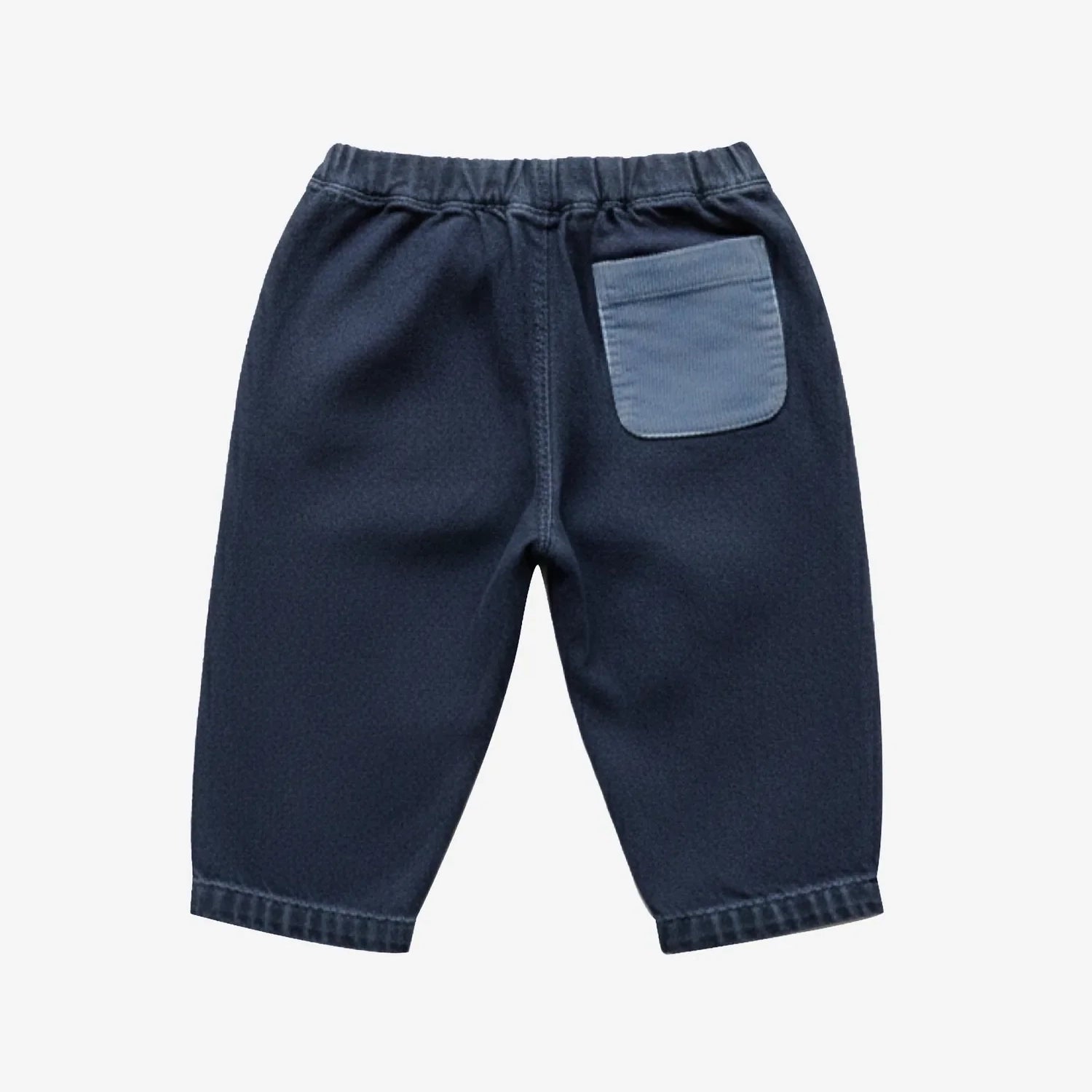 Baby Boys & Girls Dark Blue Denim Trousers