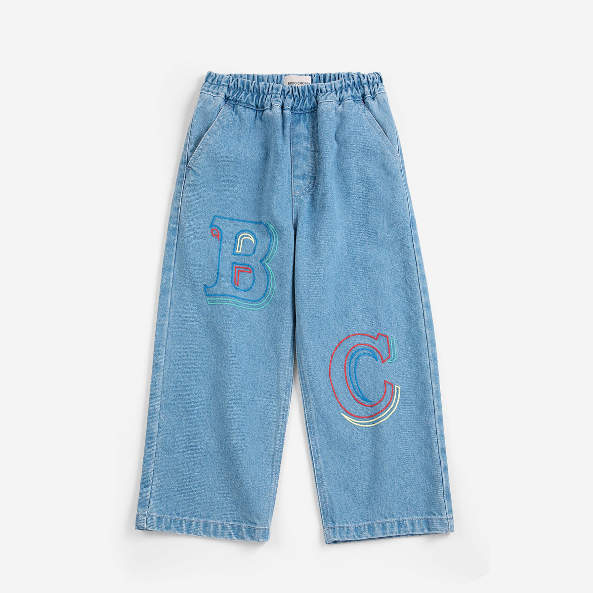 Boys & Girls Light Blue Denim Trousers