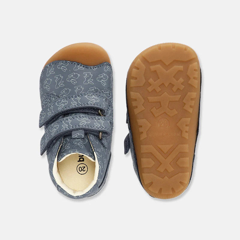 Baby Boys & Girls Grey "Petit Strap" Shoes