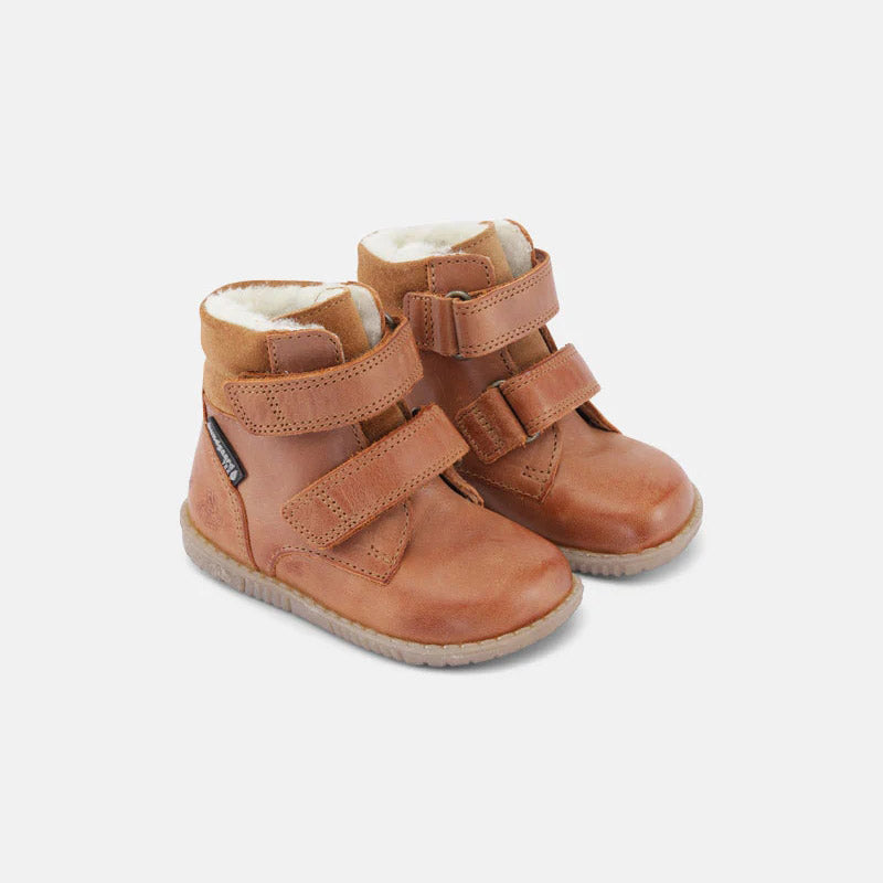 Baby Boys & Girls Light Brown "Rabbit Strap TEX" Shoes