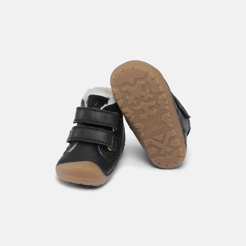 Baby Boys & Girls Black "Petit Mid Winter Strap" Shoes