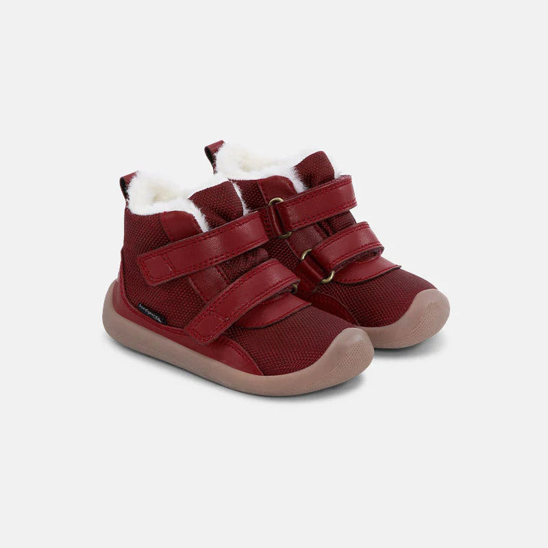 Baby Boys & Girls Red "Walk Winter Baby TEX" Shoes