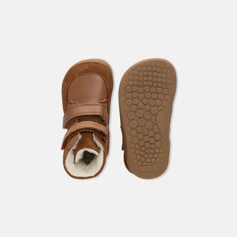 Boys & Girls Brown "Basil Strap II TEX" Shoes