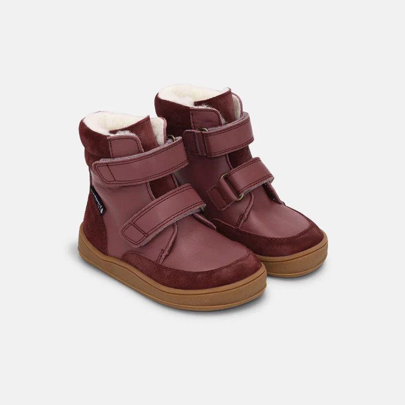 Baby Boys & Girls Wine Red "Basil Strap Mini II TEX" Shoes