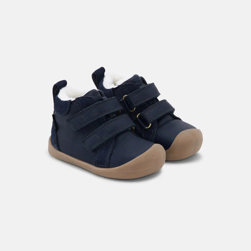 Baby Boys & Girls Dark Blue "Bloom TEX" Shoes