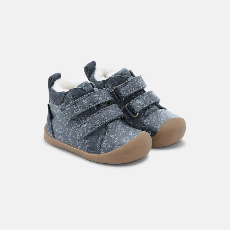 Baby Boys & Girls Grey "Bloom TEX" Shoes