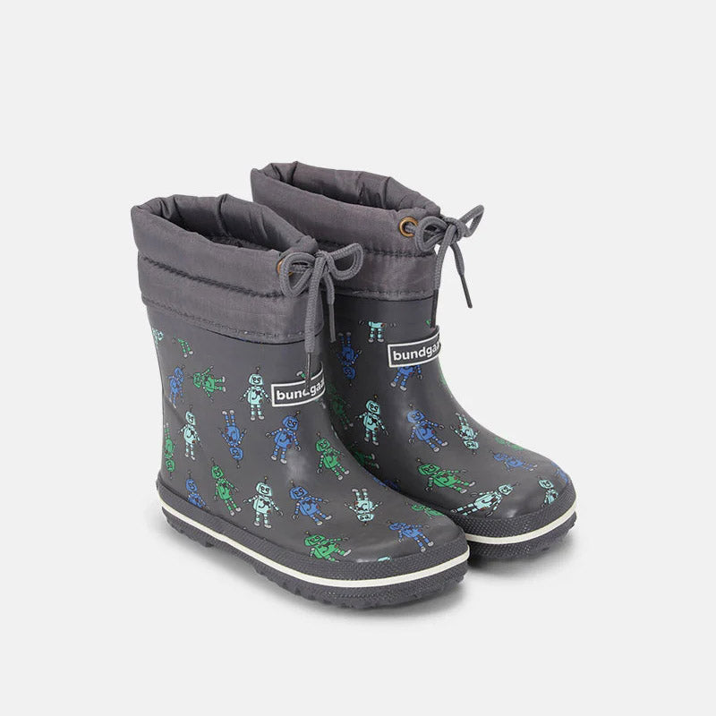 Boys & Girls Grey "Cirro Low Warm" Rain Shoes