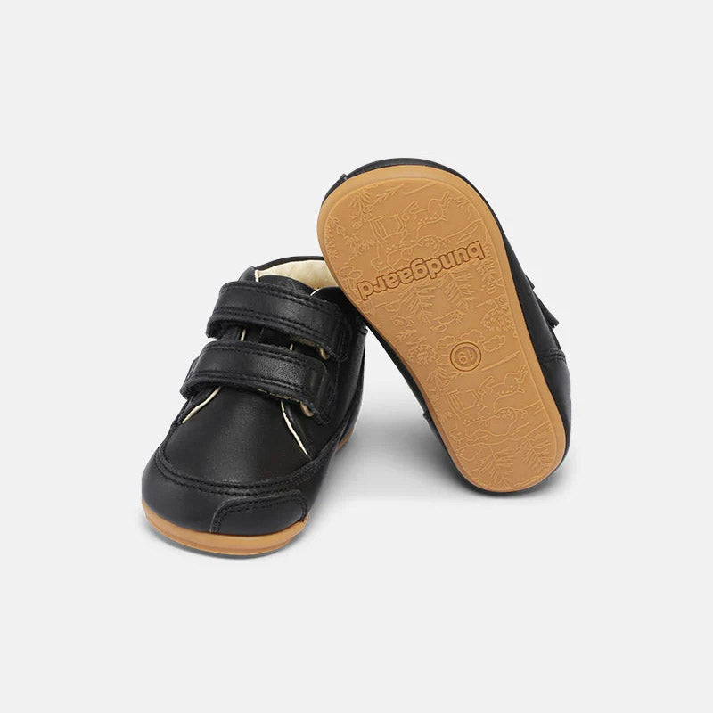Baby Boys & Girls Black "Prewalker II Strap" Shoes