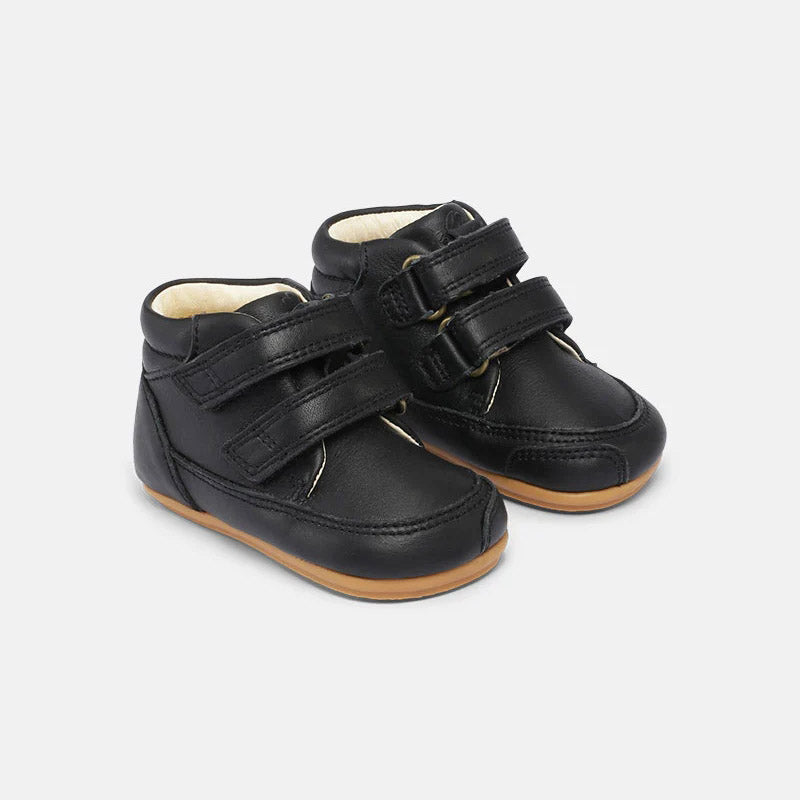 Baby Boys & Girls Black "Prewalker II Strap" Shoes