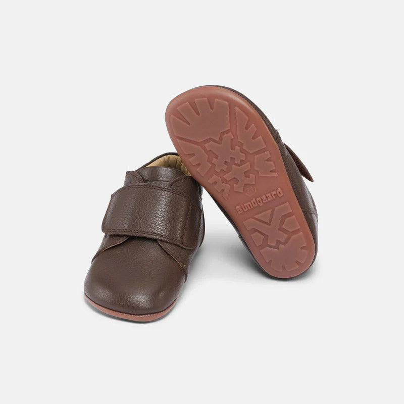 Boys & Girls Dark Brown "Tannu" Shoes