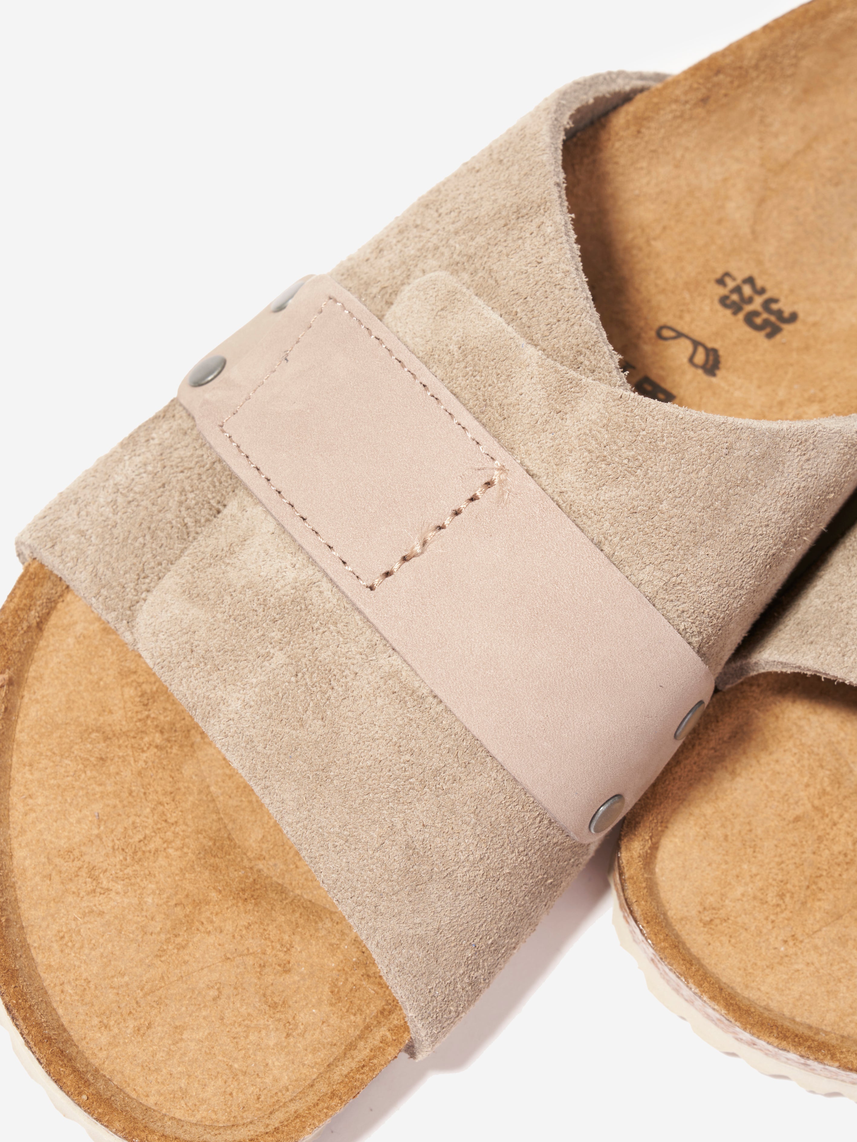Kids Kyoto Sandals in Taupe