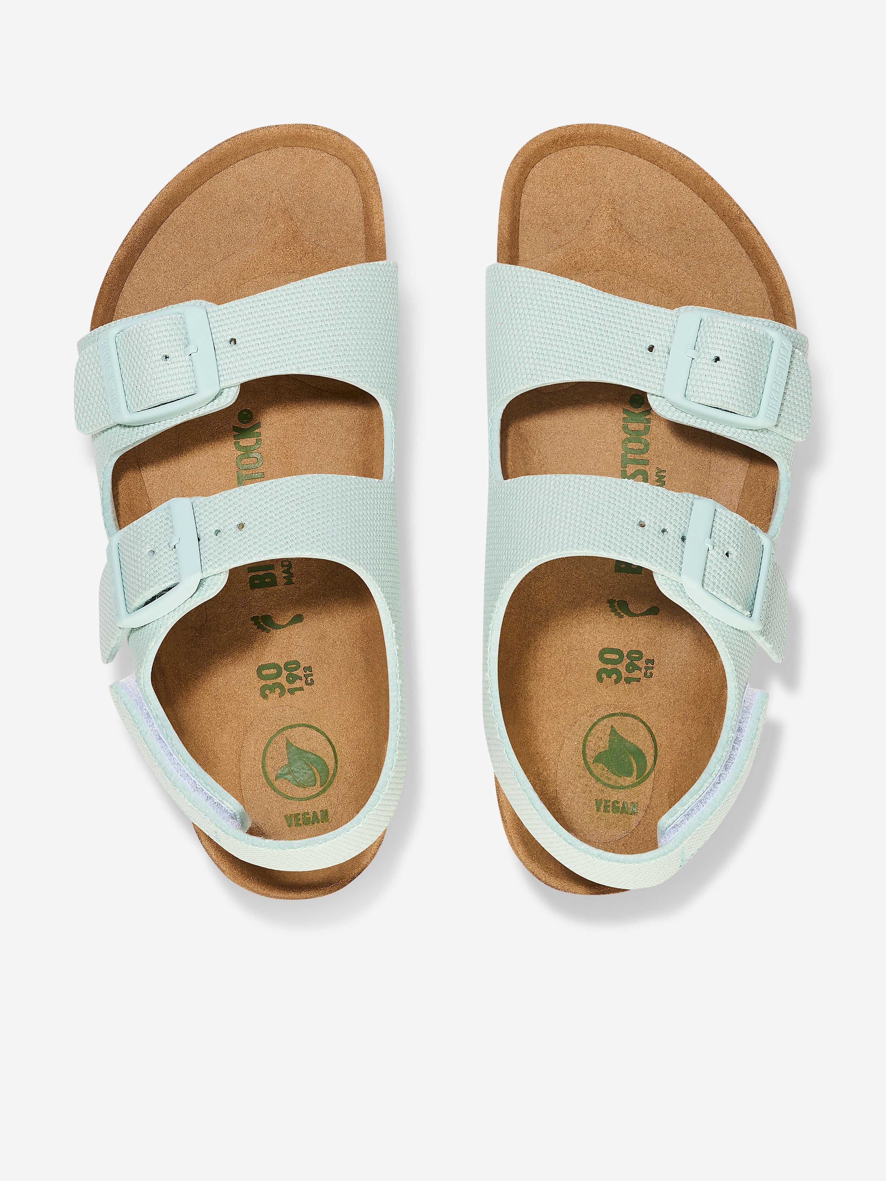Boys Milano Classic Sandals in Green