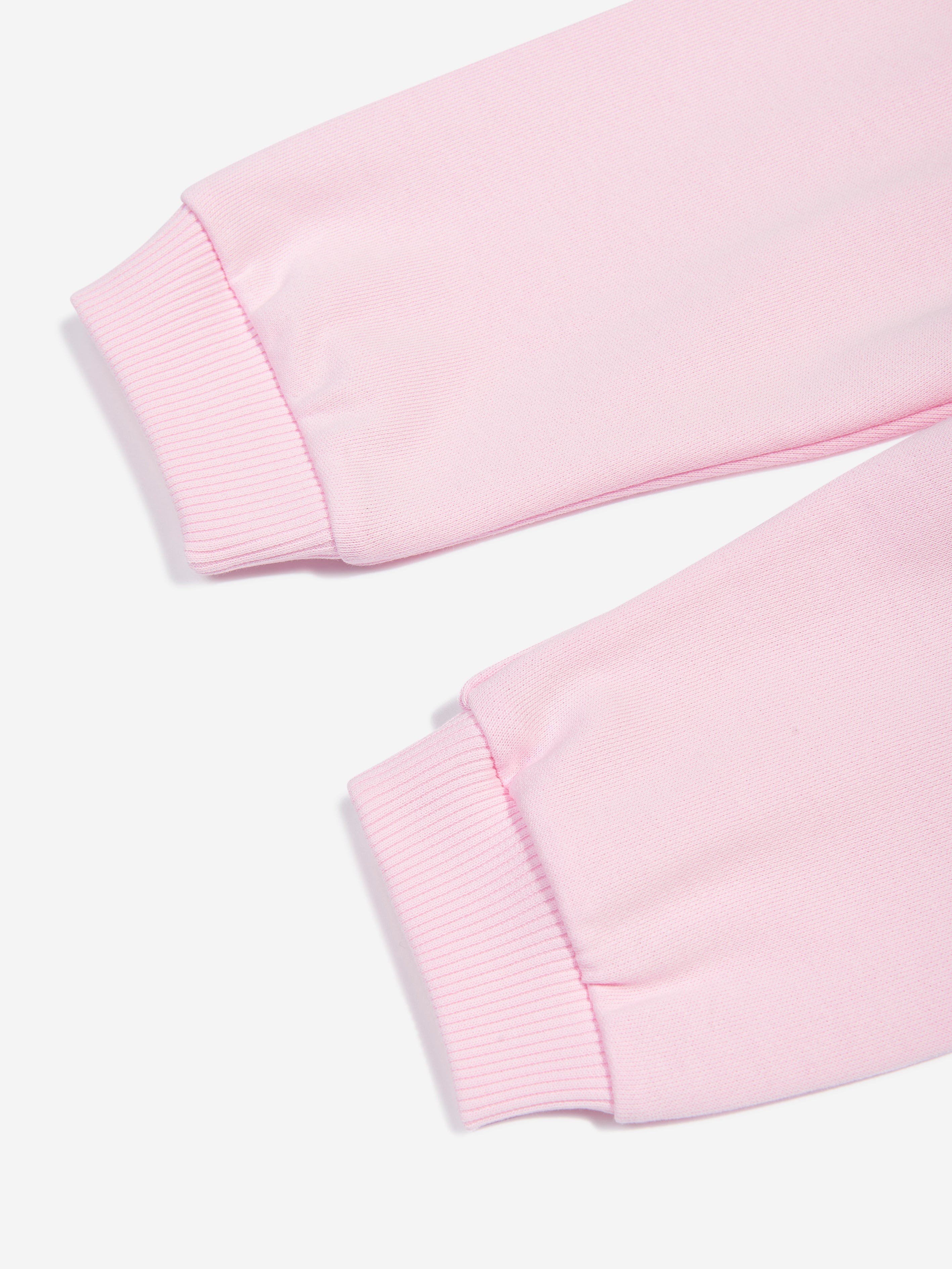 Balmain Baby Girls Logo Joggers in Pink