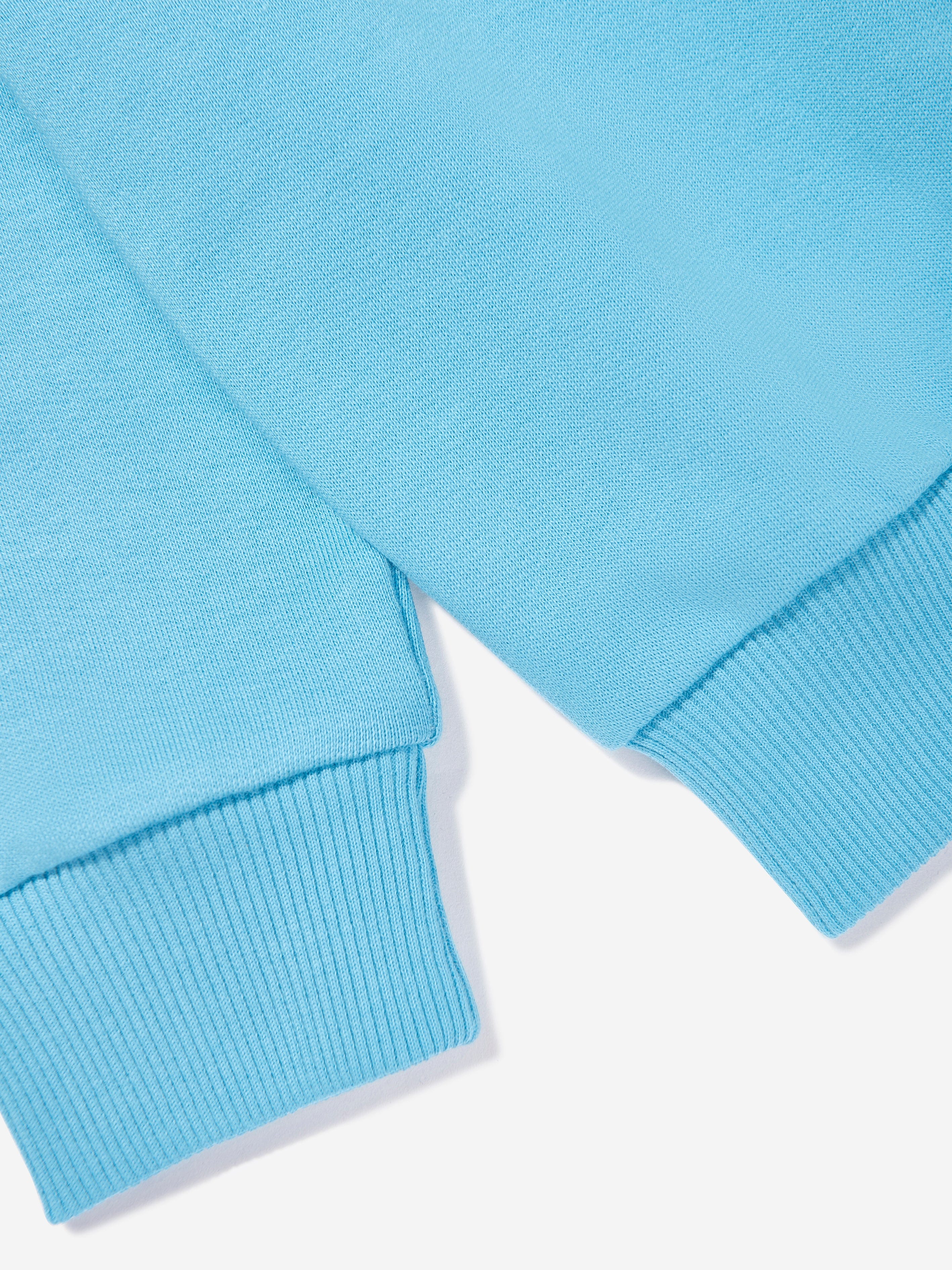 Balmain Kids Logo Sweatshirt in Blue