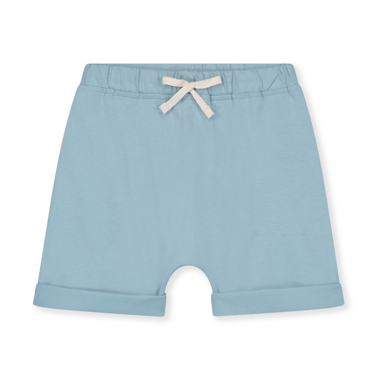 Boys & Girls Sky Blue Cotton Shorts