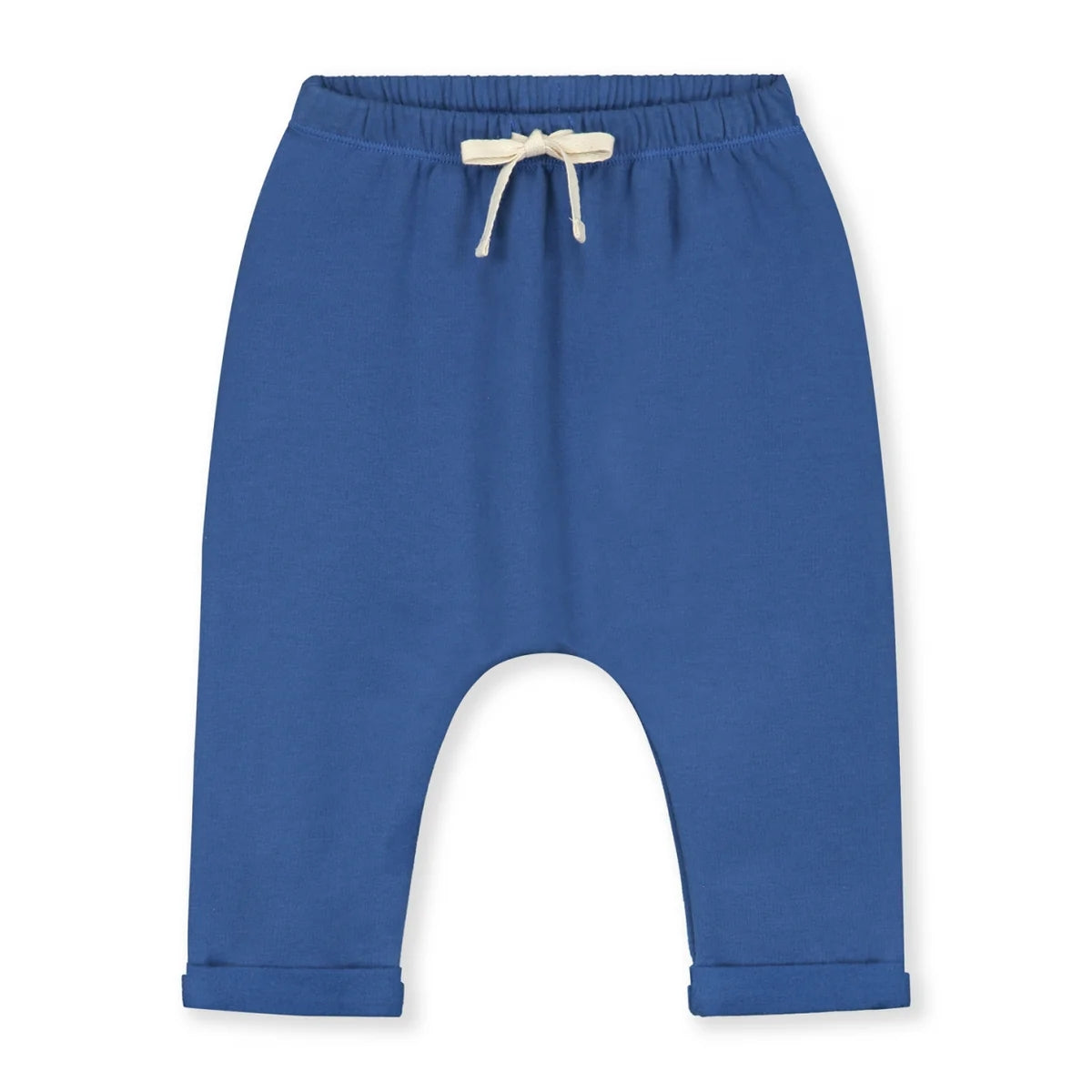 Baby Boys & Girls Blue Cotton Trousers