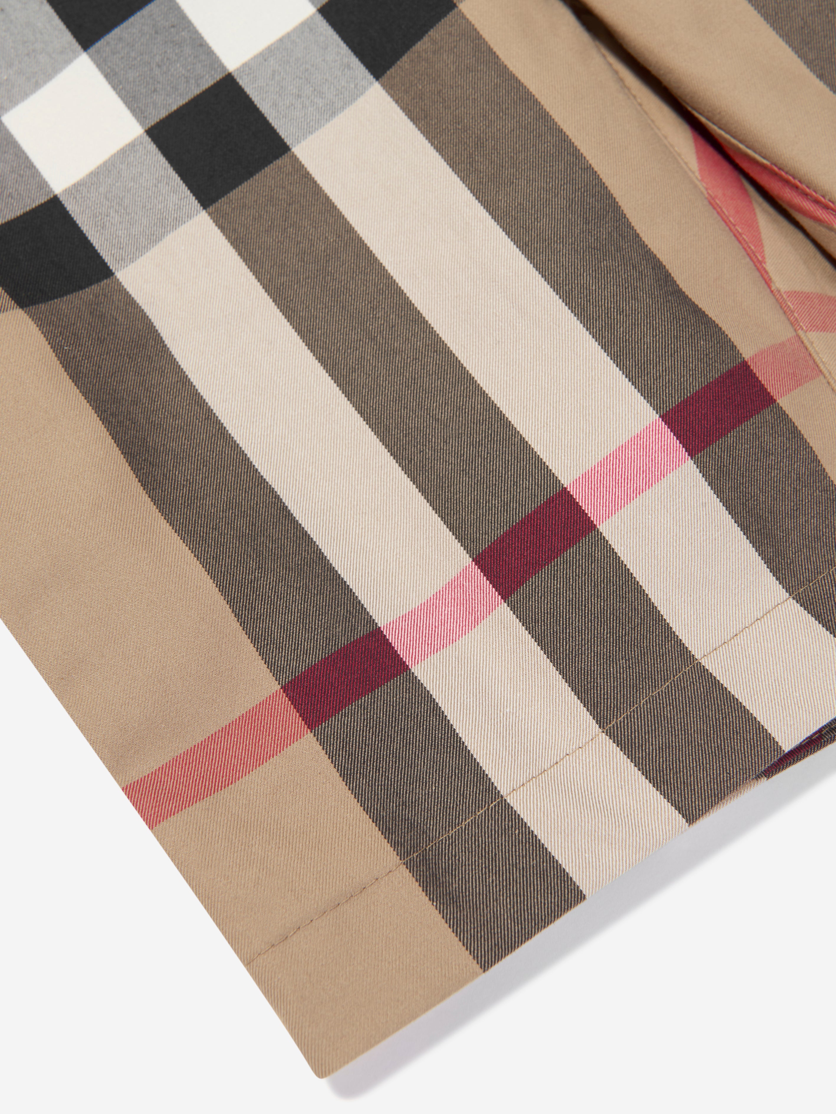 Boys Halford Shorts in Archive Beige Check
