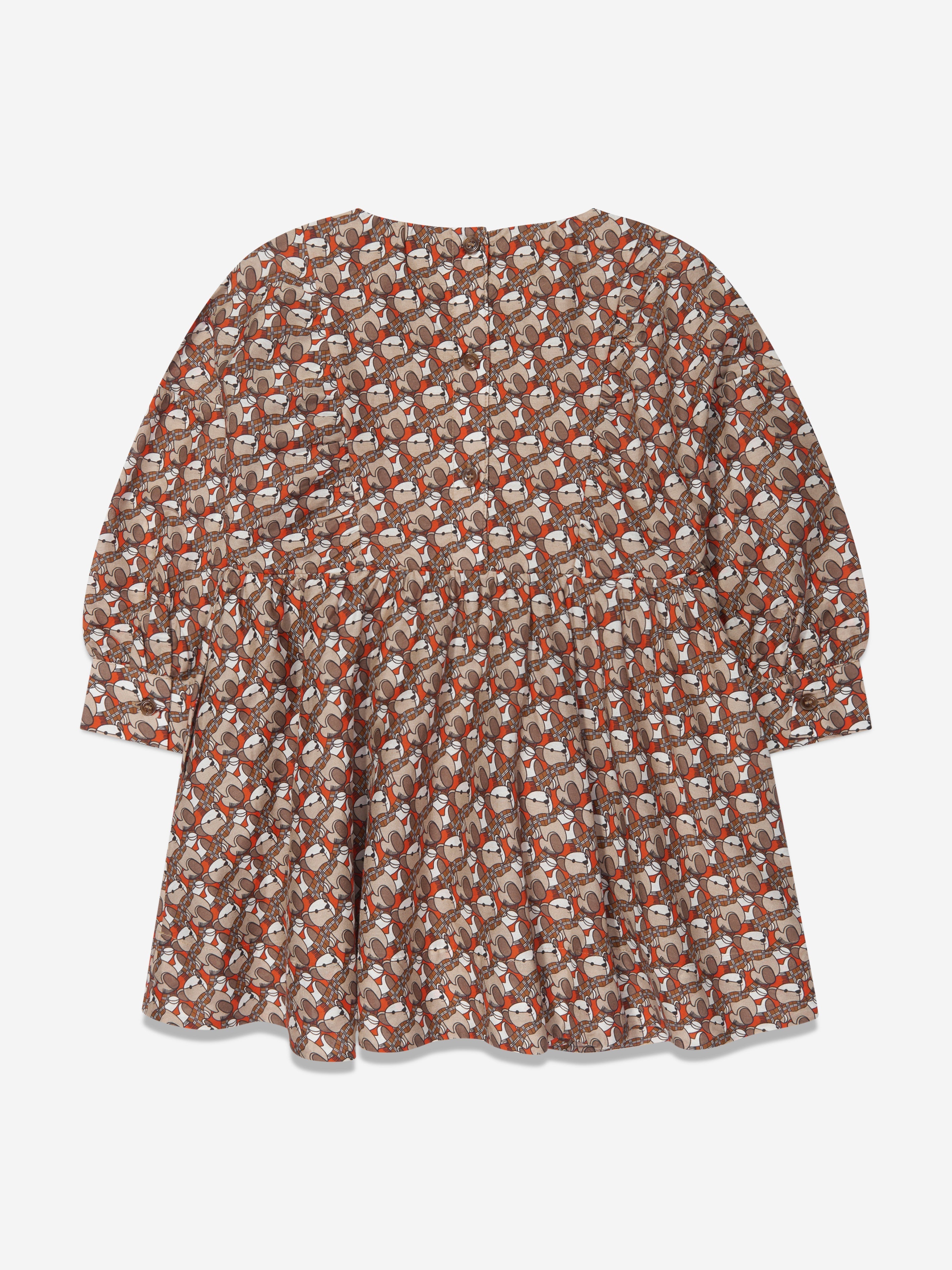 Girls Elita Dress in Beige
