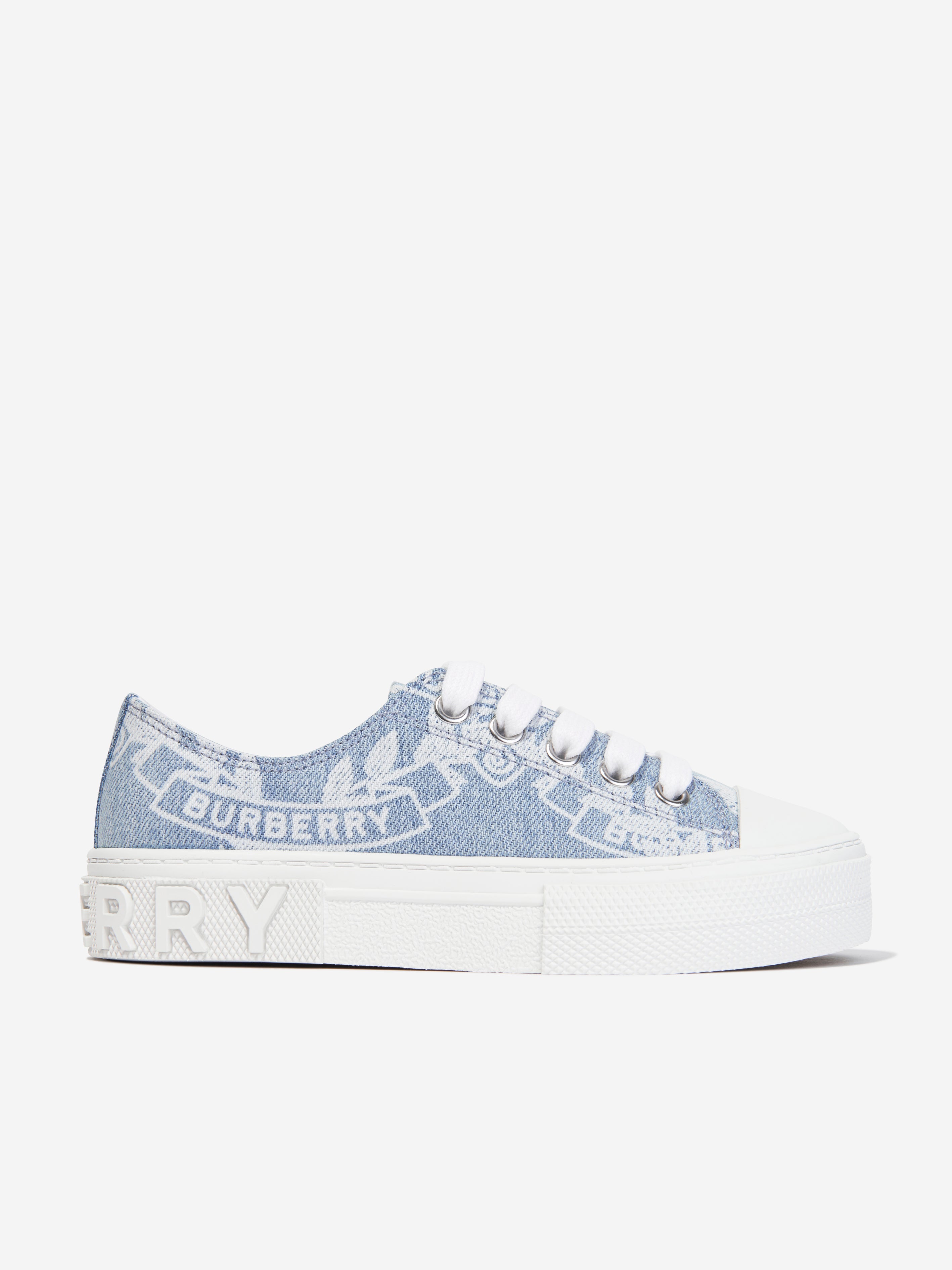Kids Mini Jack Trainers in Blue
