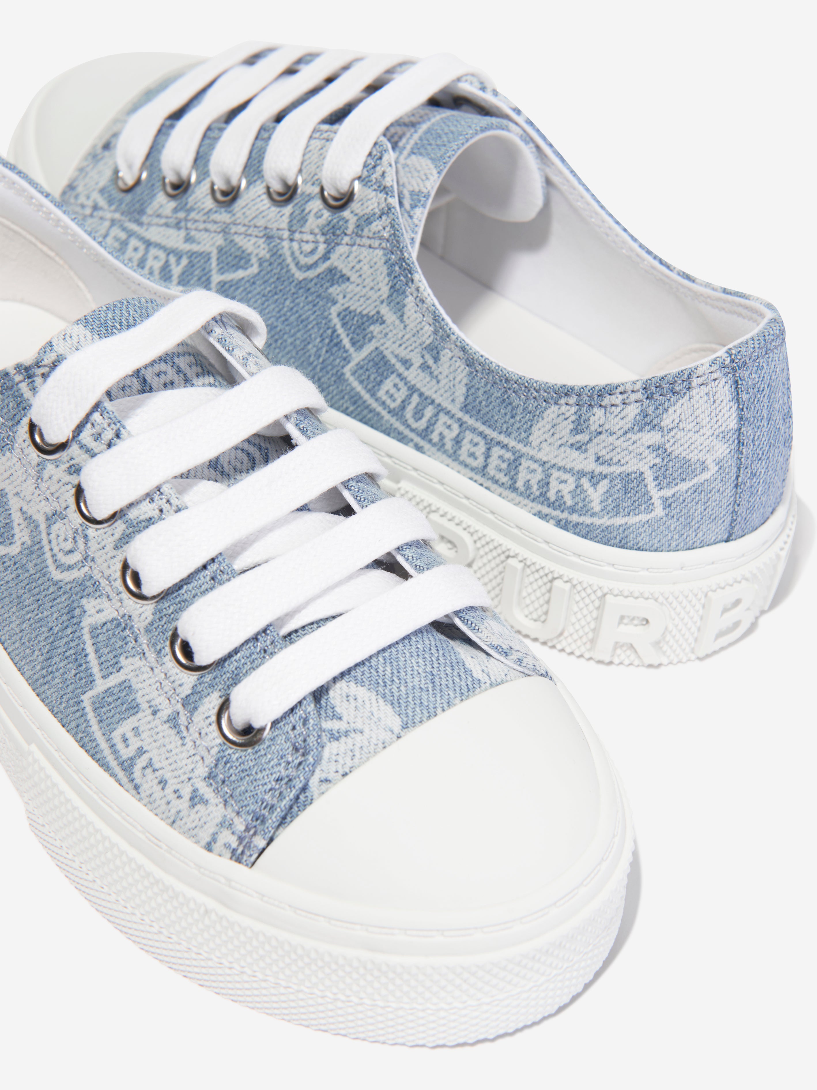 Kids Mini Jack Trainers in Blue