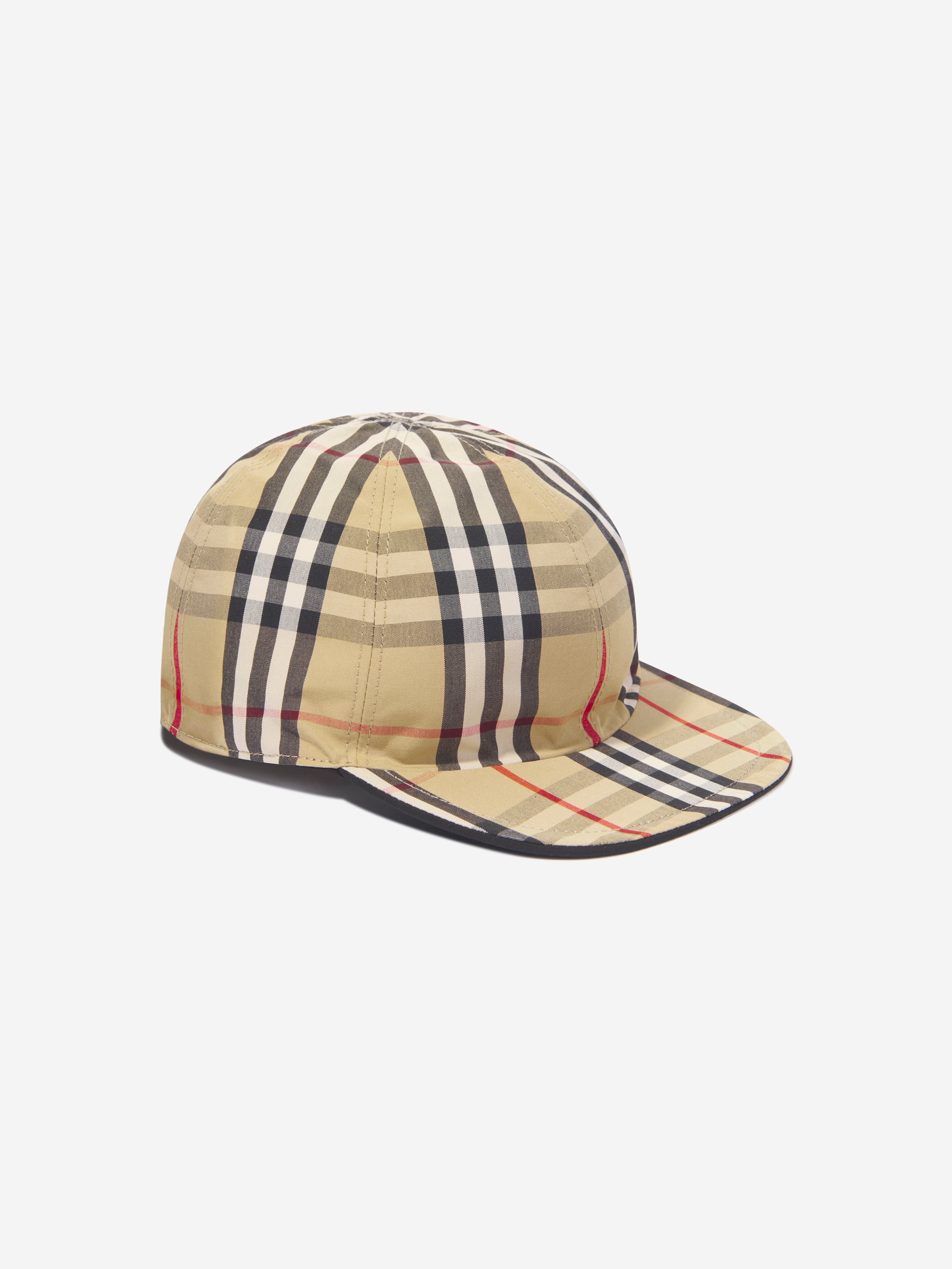 Kids Reversible Cap in Black