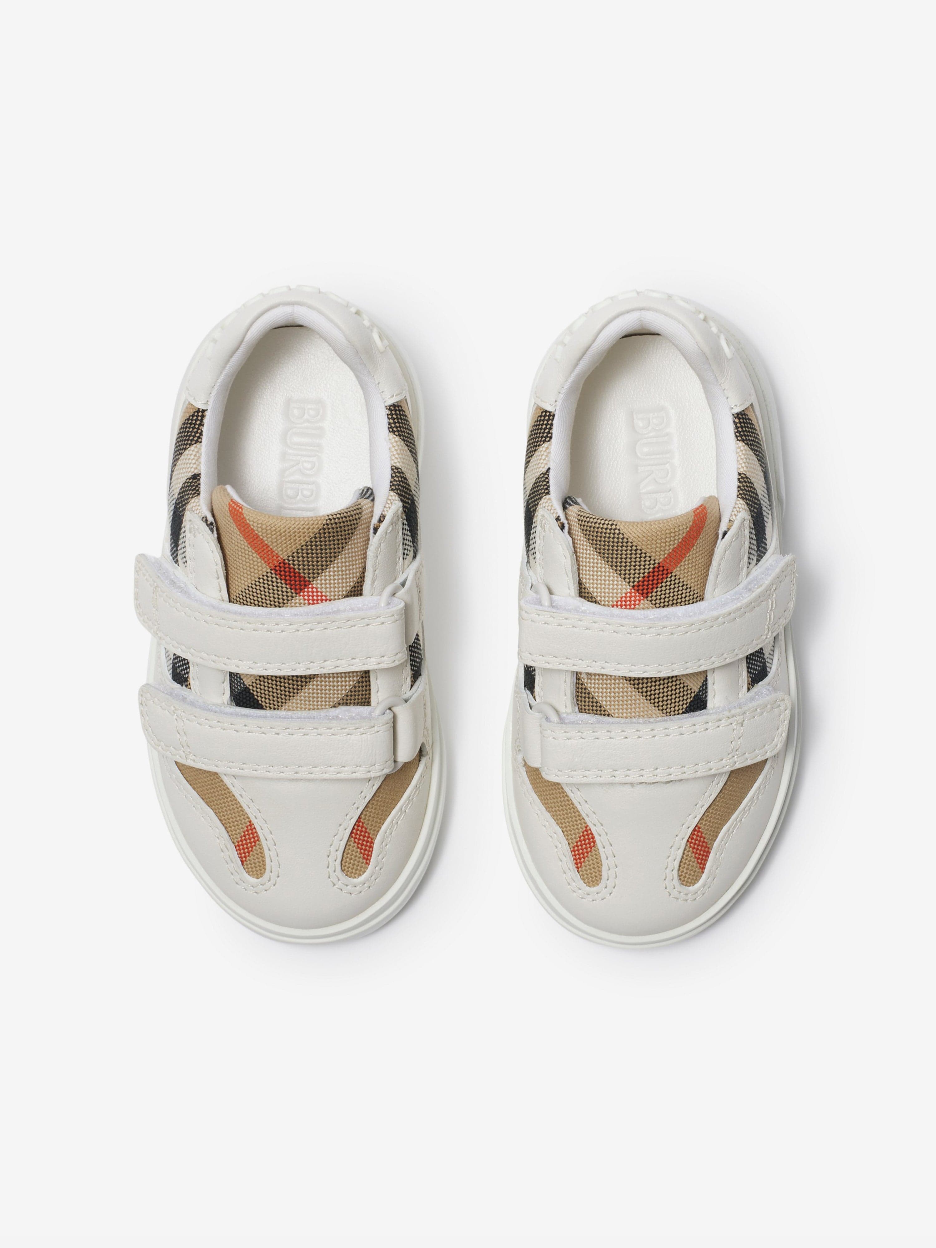 Baby Check Trainers in White