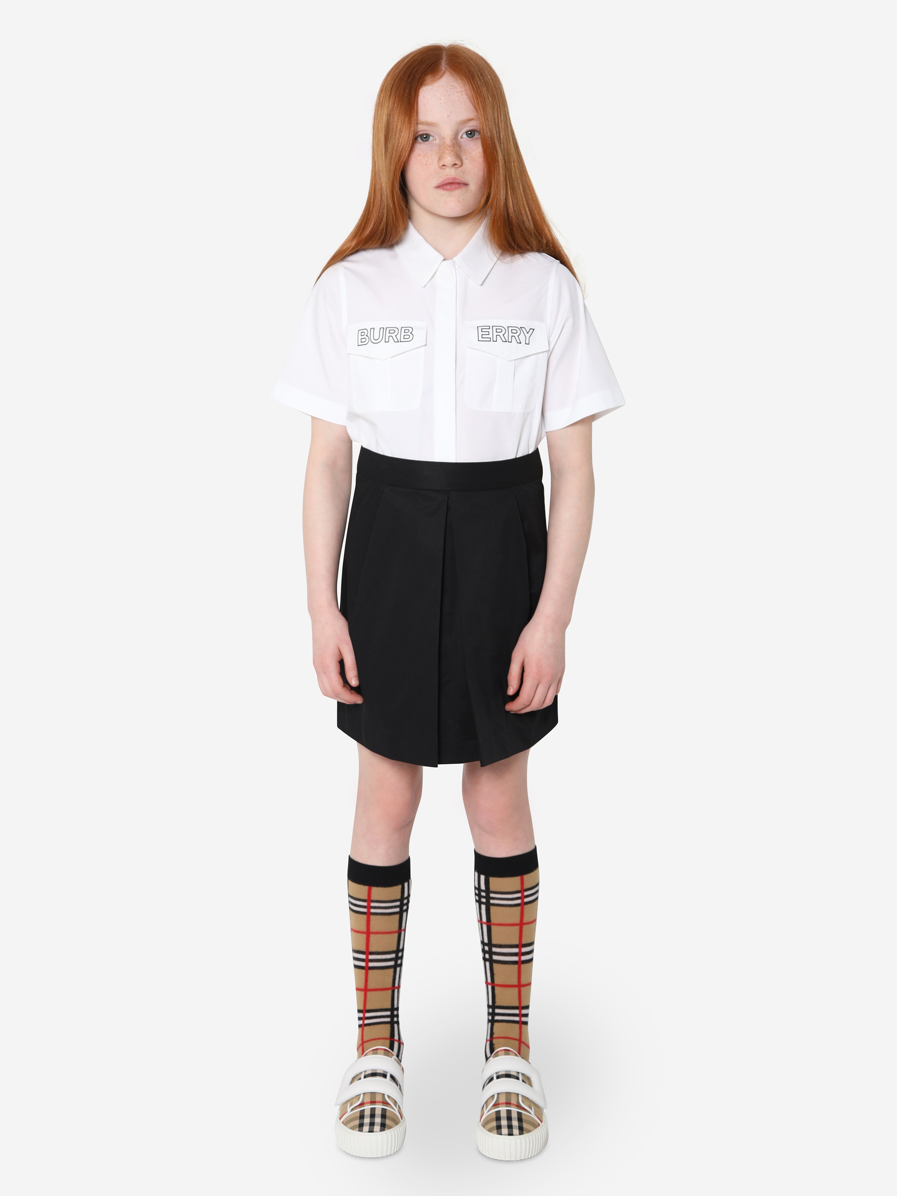 Girls Myrtle Skirt In Black