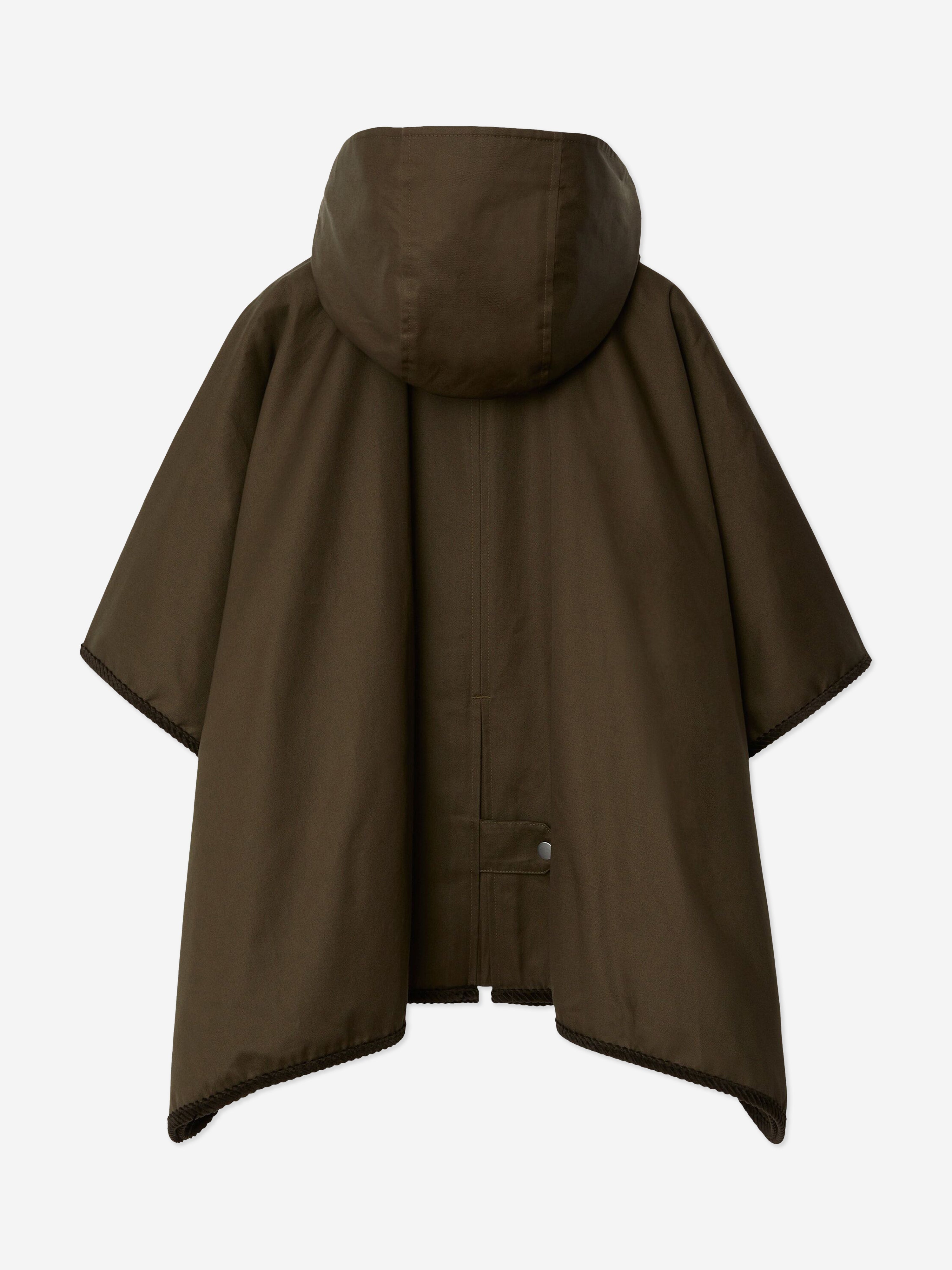 Girls Kristy Cape Jacket in Green