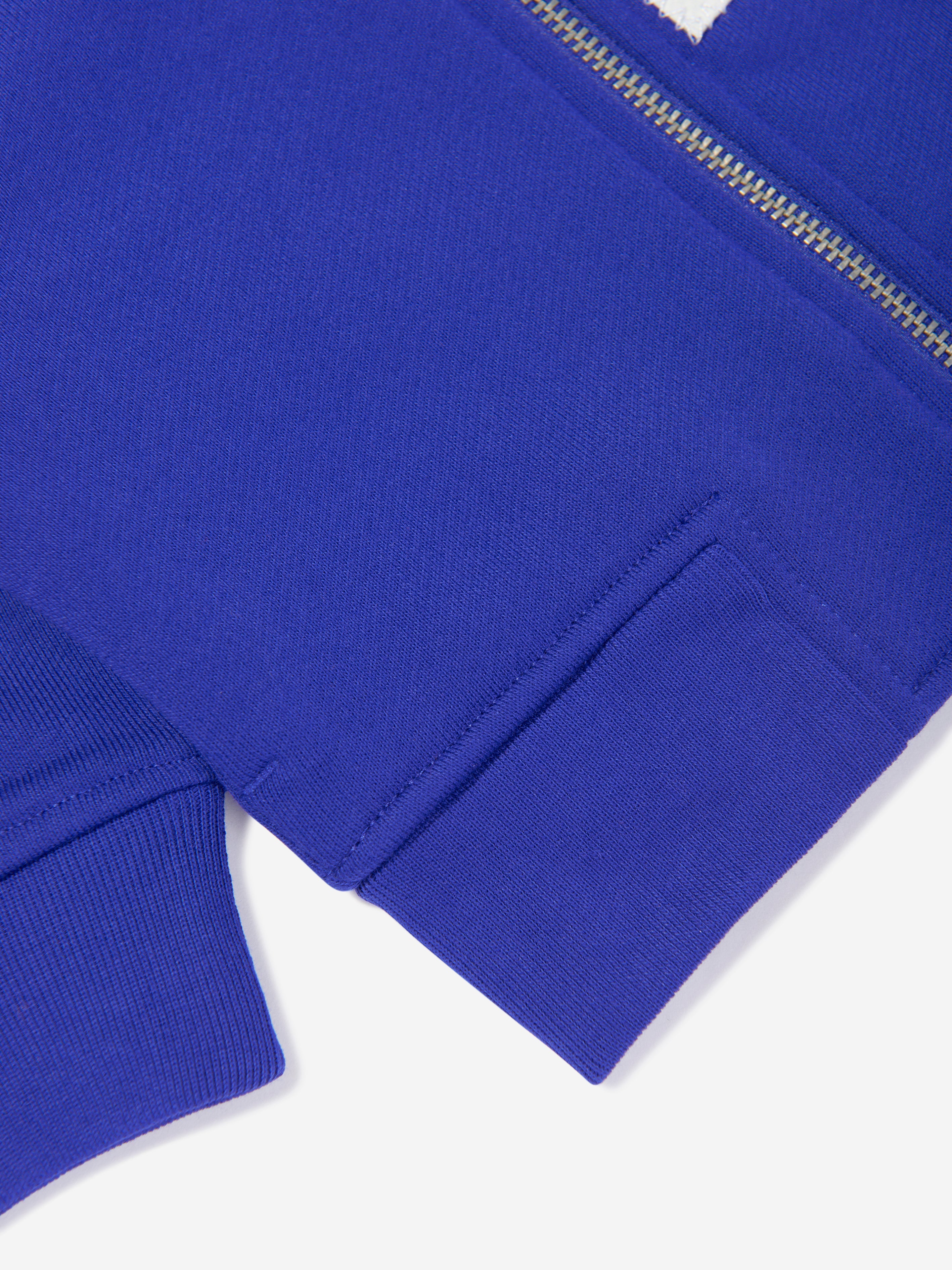 Baby Boys EKD Label Sutton Zip Up Top in Blue