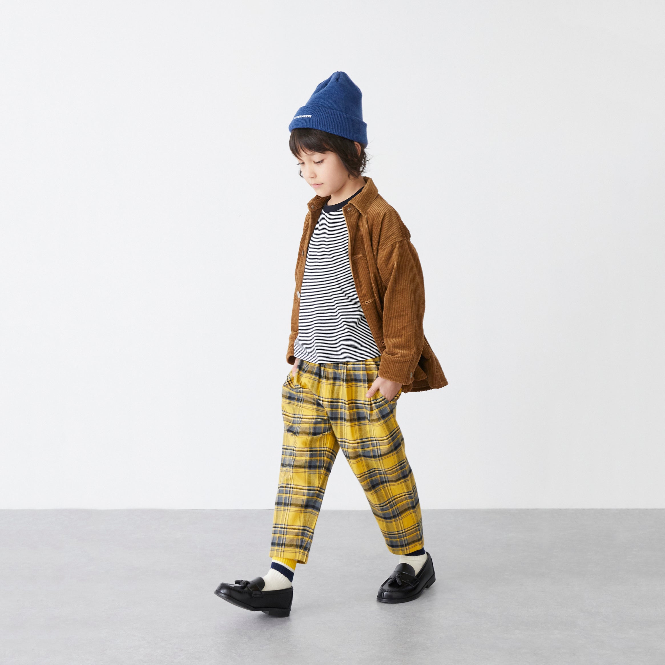 Boys & Girls Navy Stripes Socks