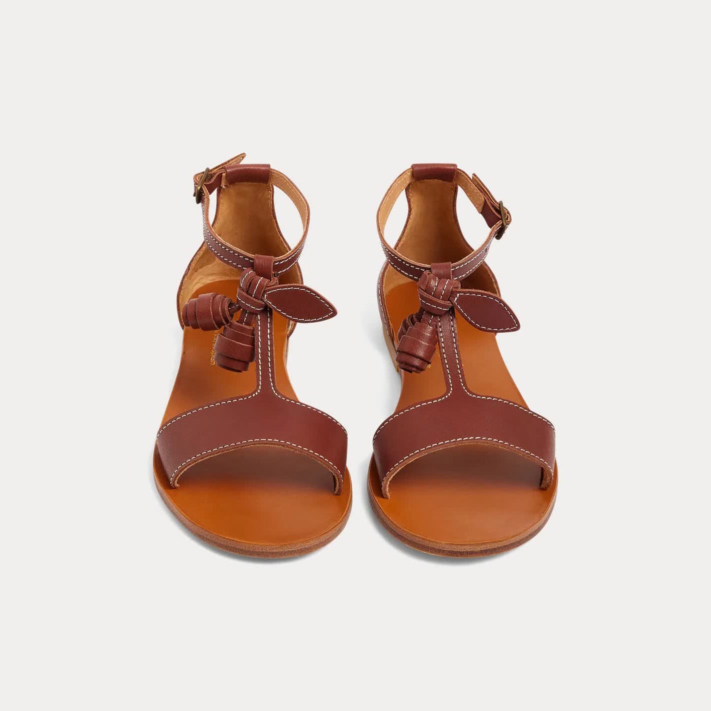 Girls Dark Brown Sandals