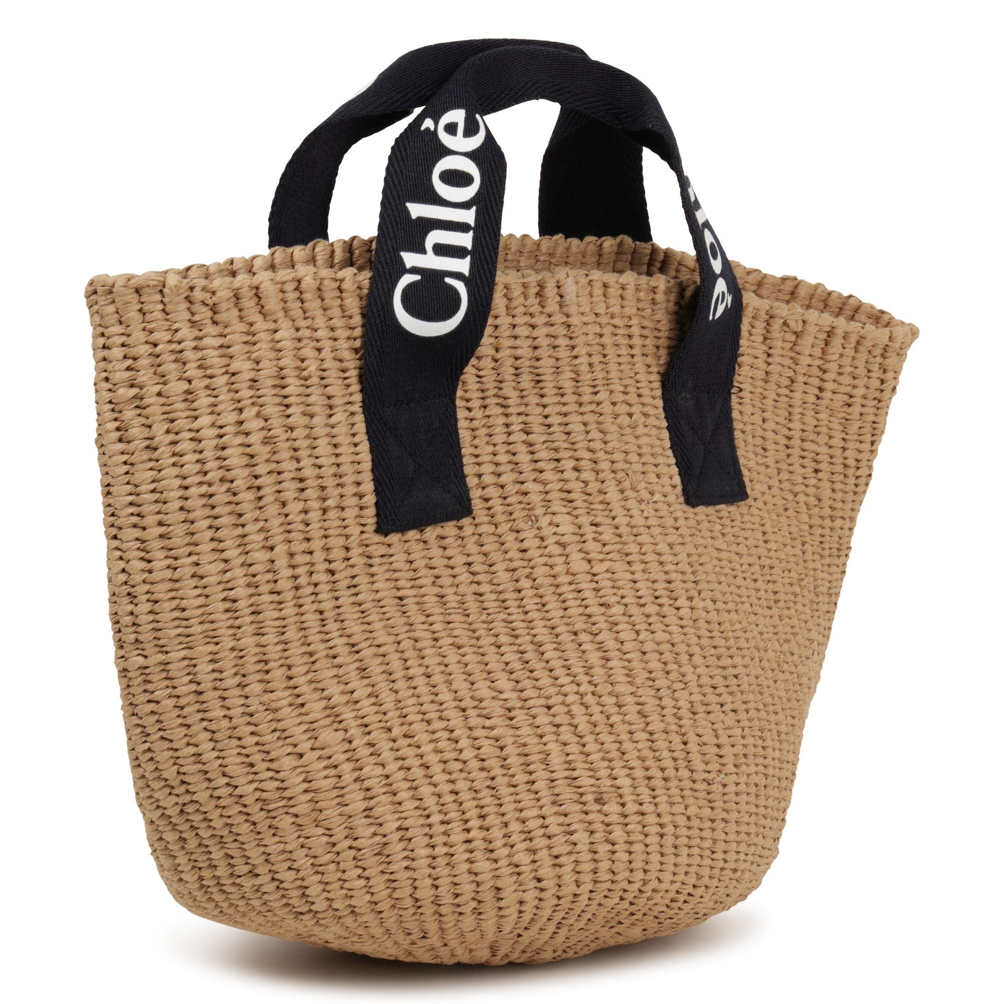 Sac à main tressé beige pour fille (L33cmxH22cm)