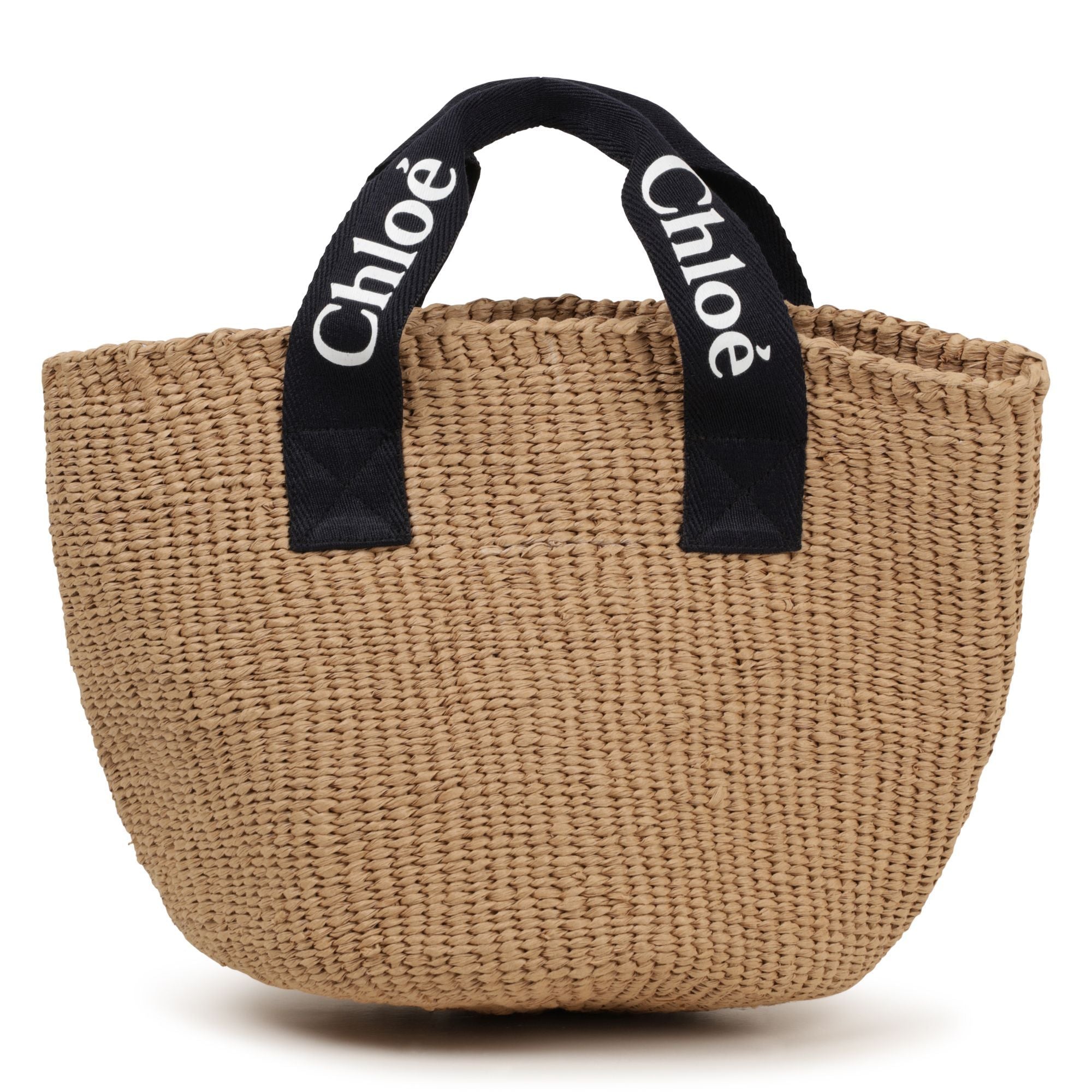 Sac à main tressé beige pour fille (L33cmxH22cm)